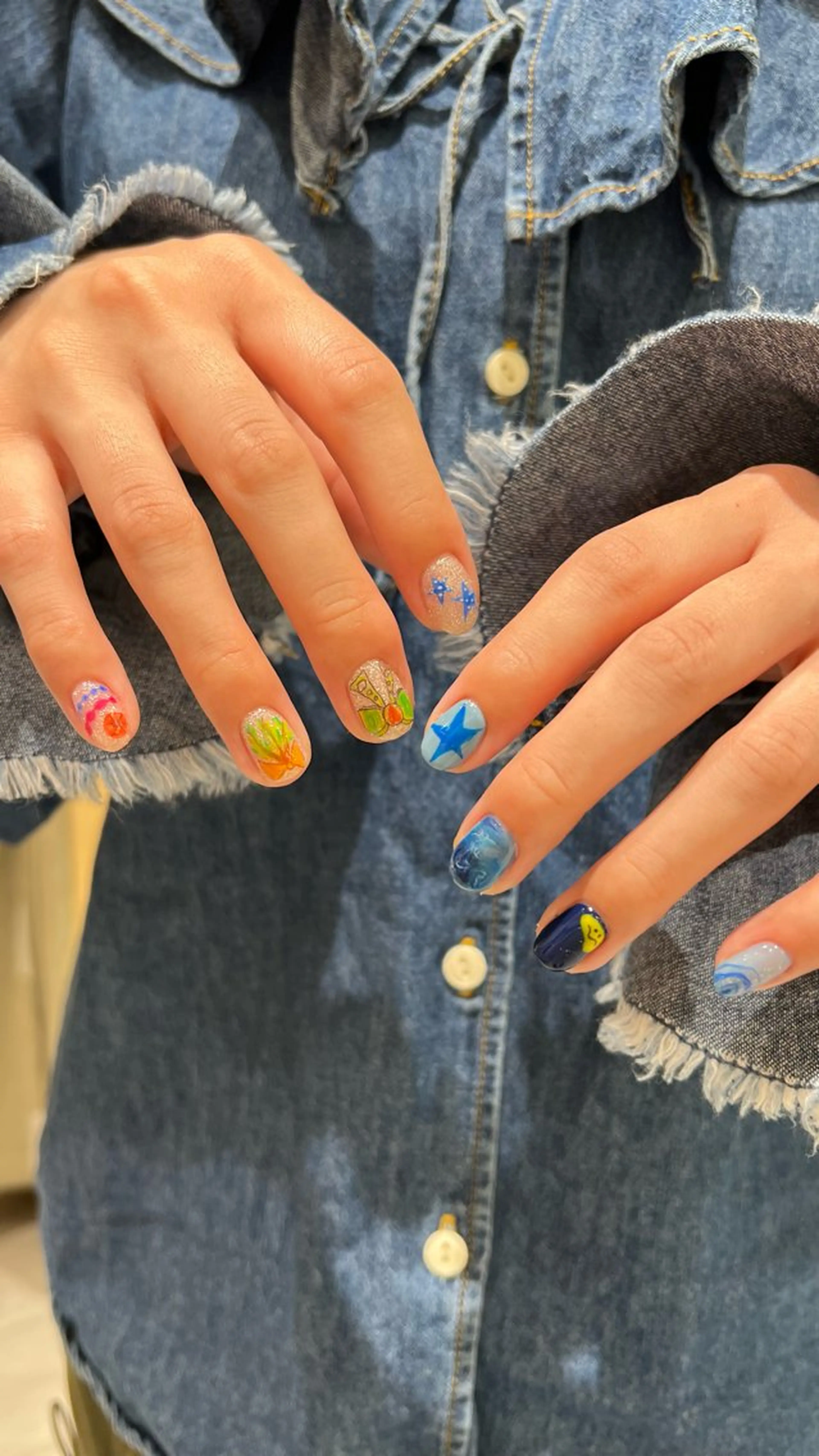 ネイル ハンドネイル レディースパーマ 🧺🪽/SHUNOのヘアスタイル