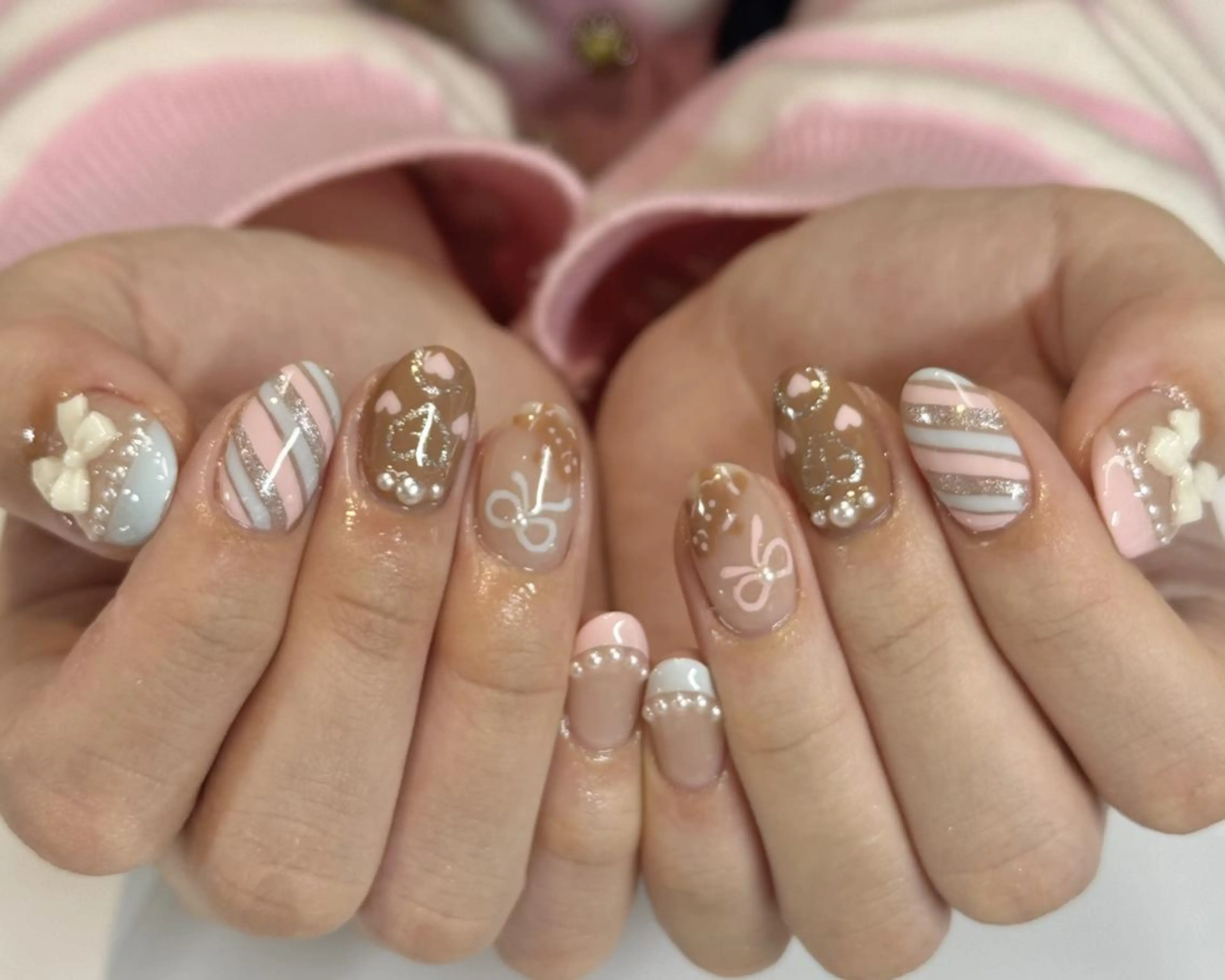 ネイル ハンドネイル 🎀 NaNa_nailのネイルデザイン