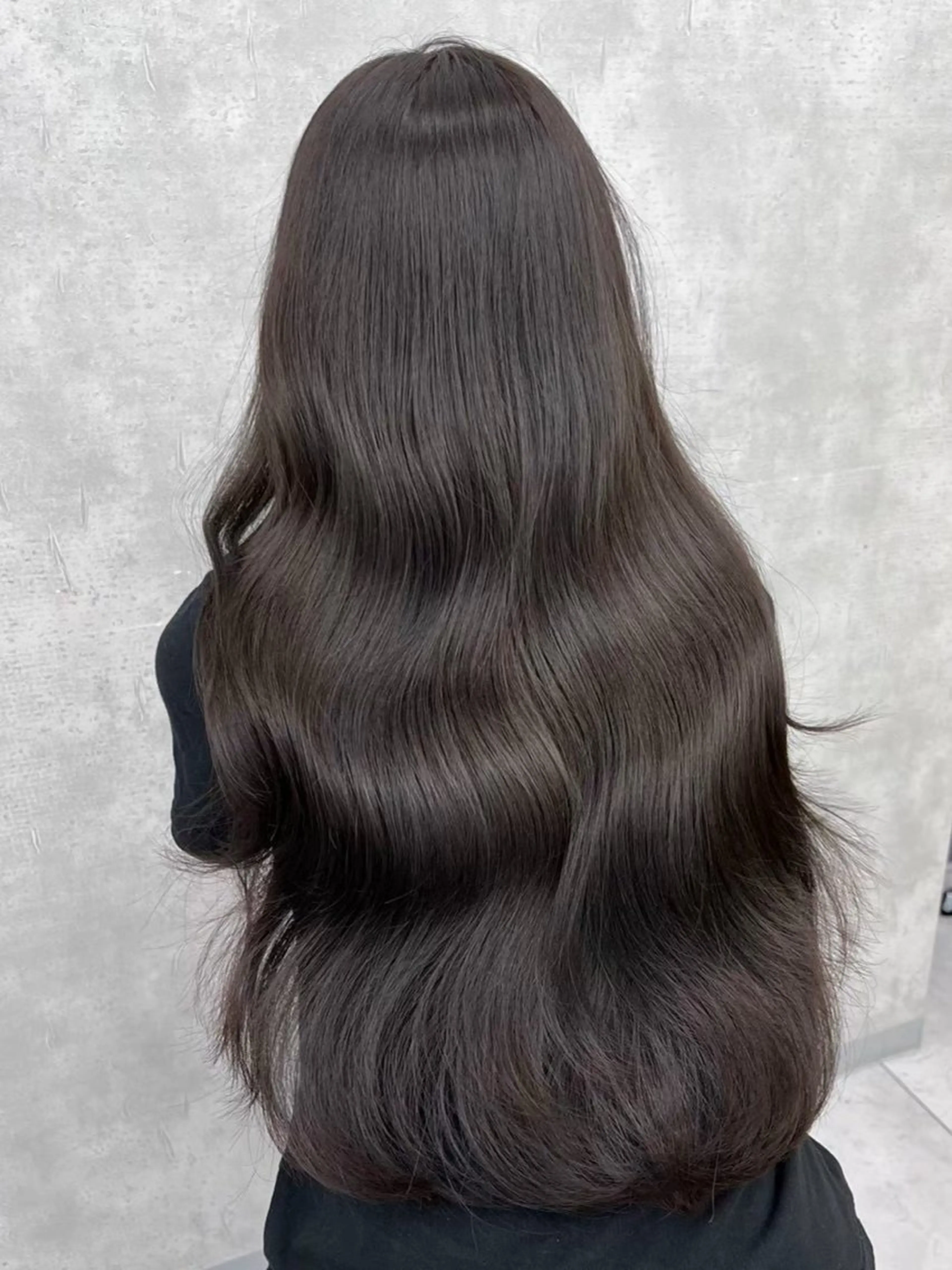カラー ブリーチ 透明感カラー ダブルカラー 韓国風カラー ブリーチなしカラー ヘアカラー まほろ/ 天王寺🎀🫧のマツエク・マツパデザイン
