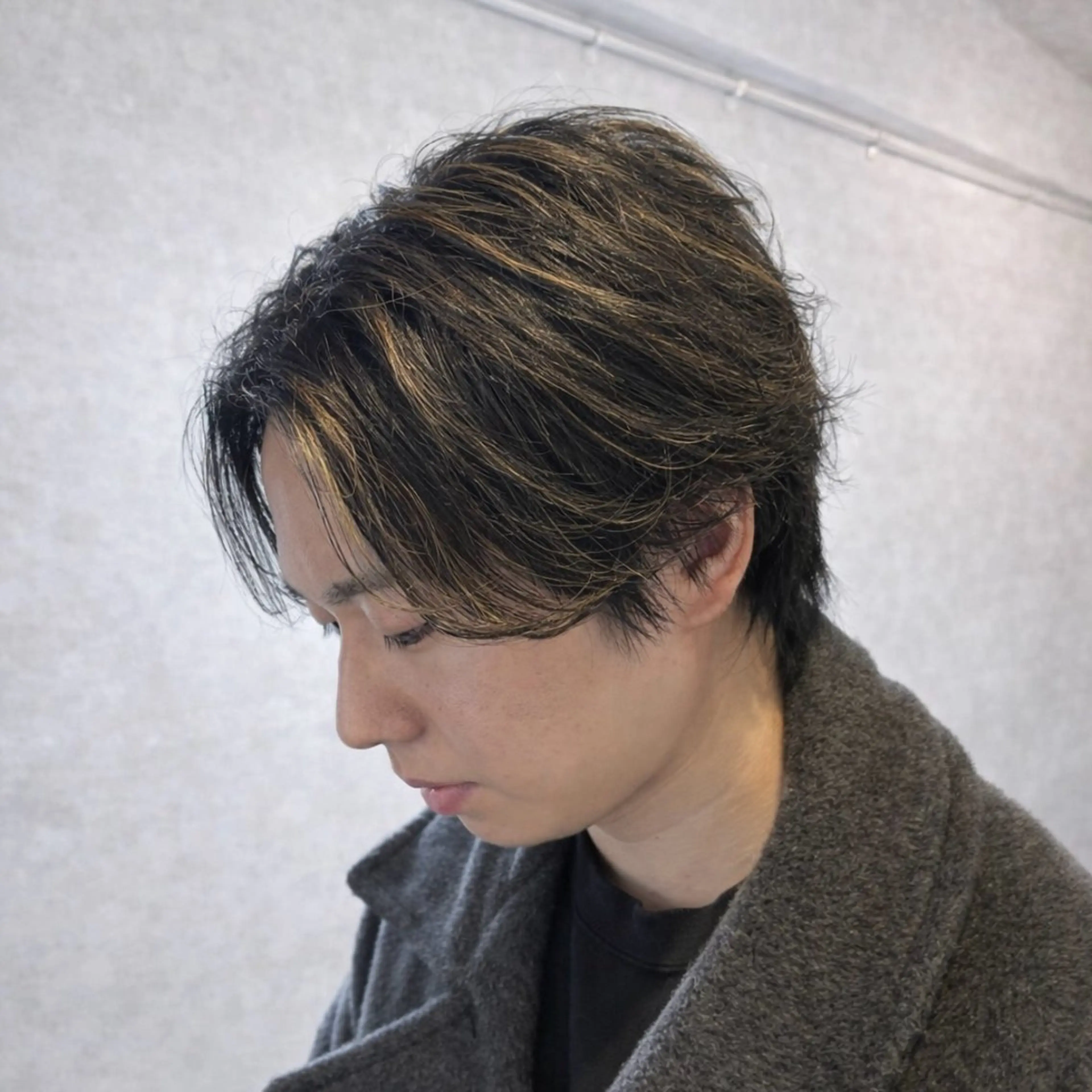 ショート カラー メンズ カット ヘアカラー ✂︎メンズ特化✂︎ 竹内貴則のヘアスタイル