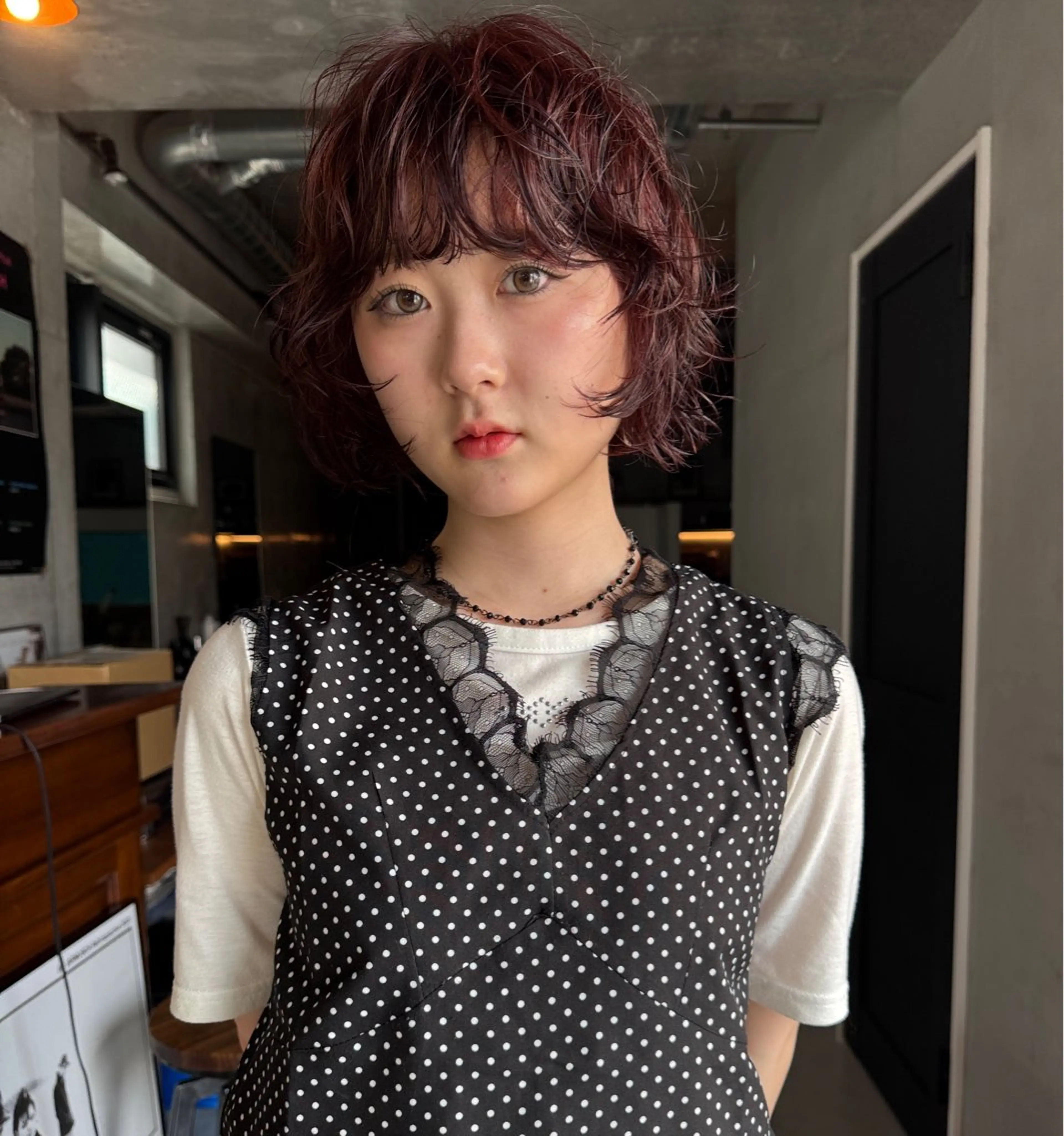 カット+パーマ+トリートメントの写真