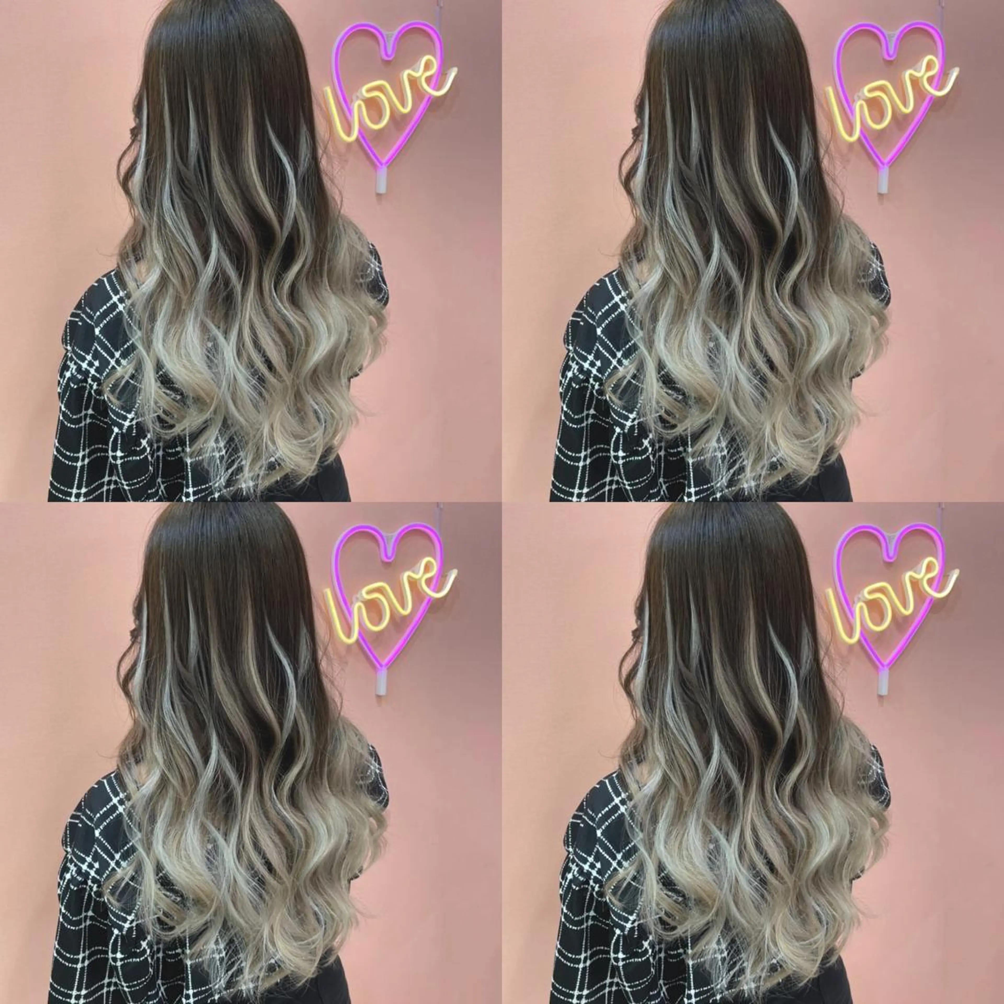 ロング カラー バレイヤージュ レイヤーカット 🌷MAYU 🌷のヘアスタイル