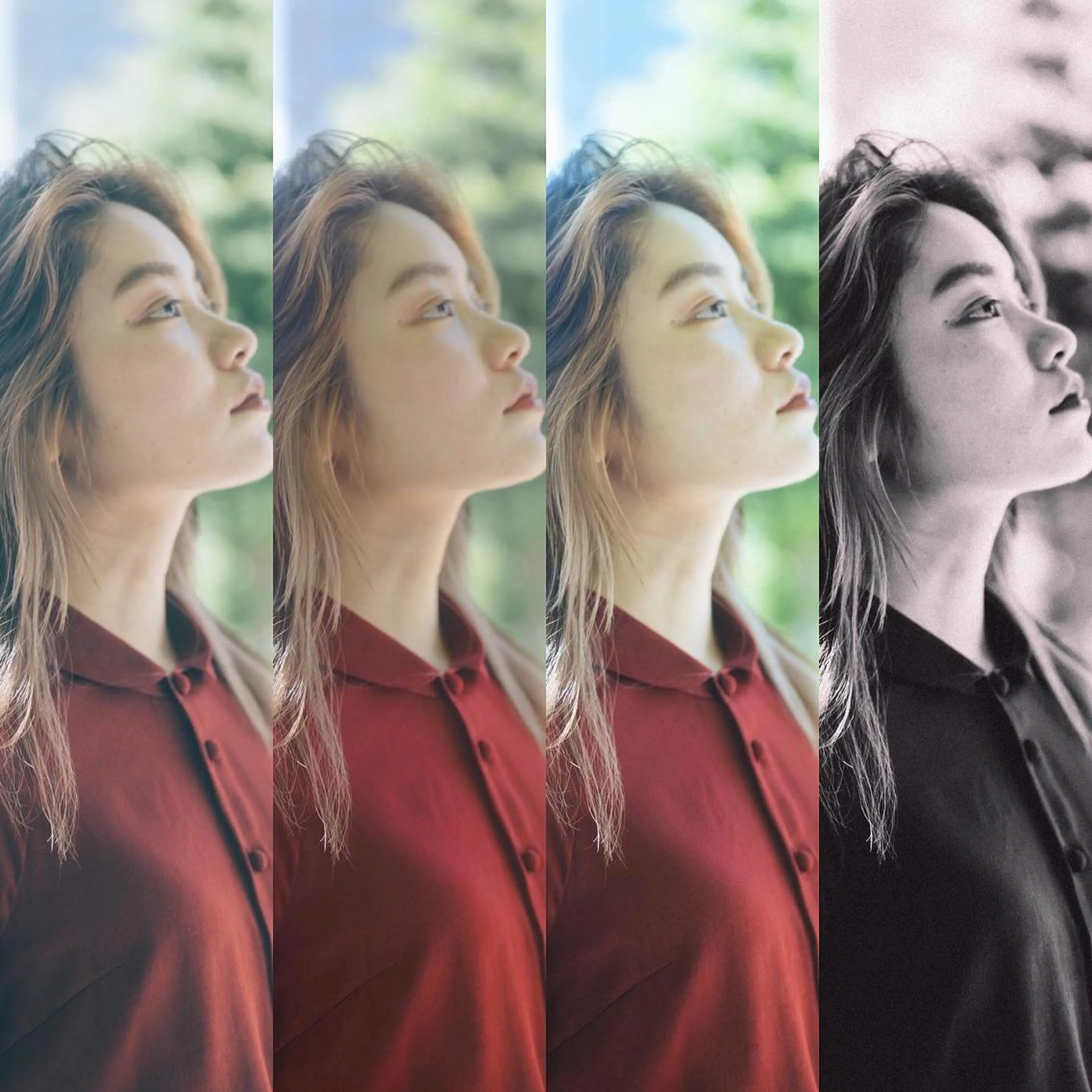 ミディアム カラー パーマ ヘアアレンジ メンズ キッズ ネイル マツエク・マツパ 藤井 仁紀のヘアスタイル