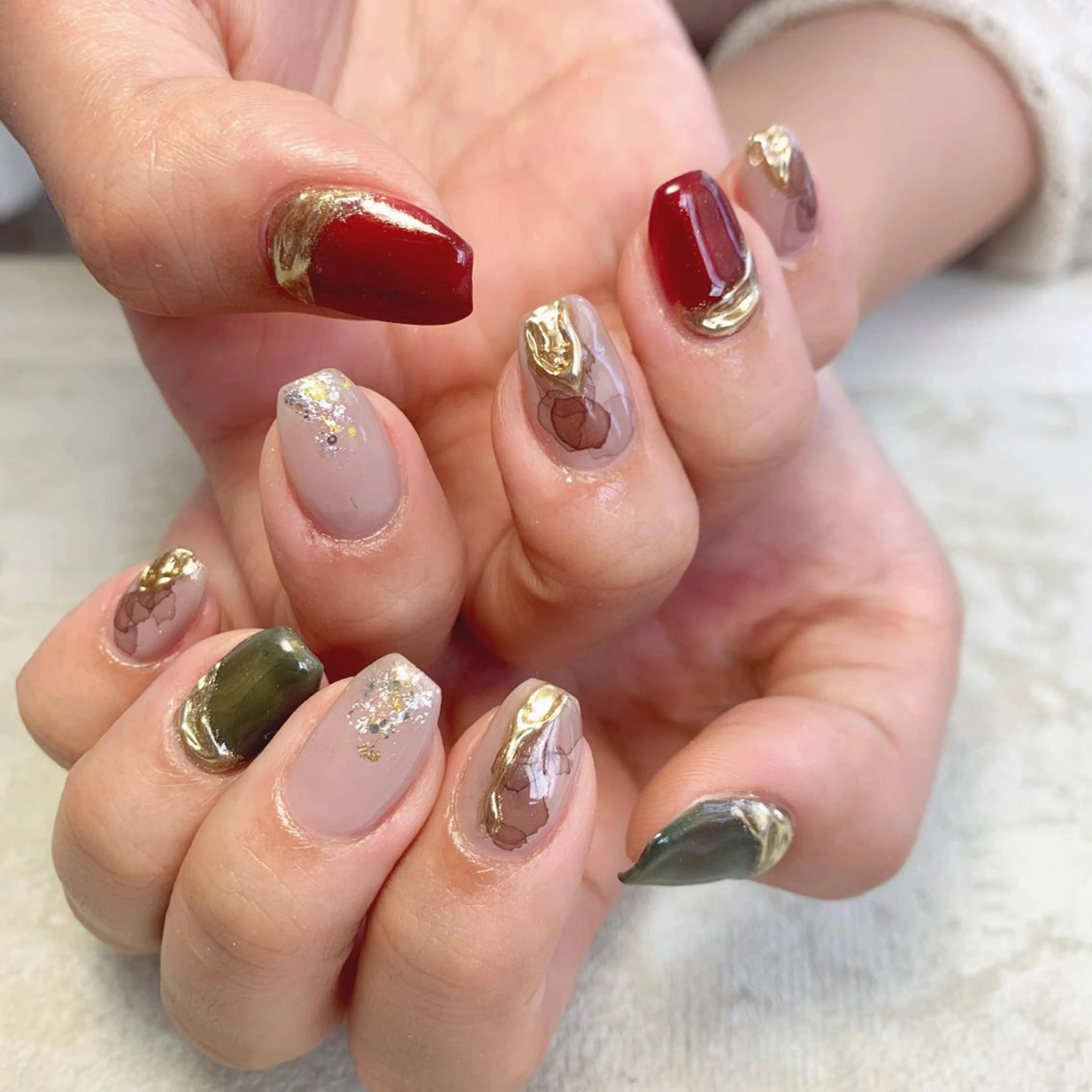 ネイル ハンドネイル クレンバイマリー ヤマトのネイルデザイン