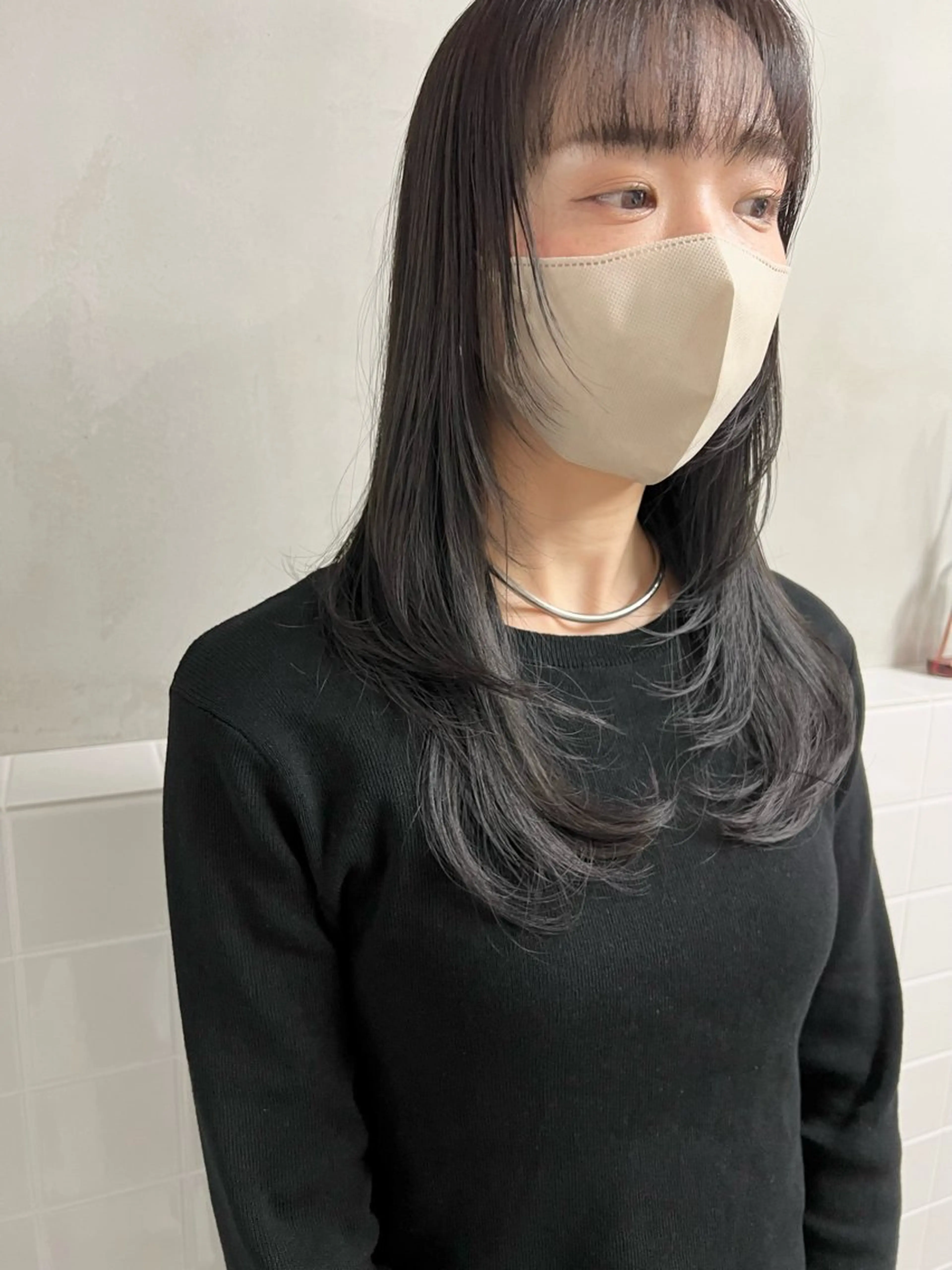 セミロング RINA 【Loem】のヘアスタイル