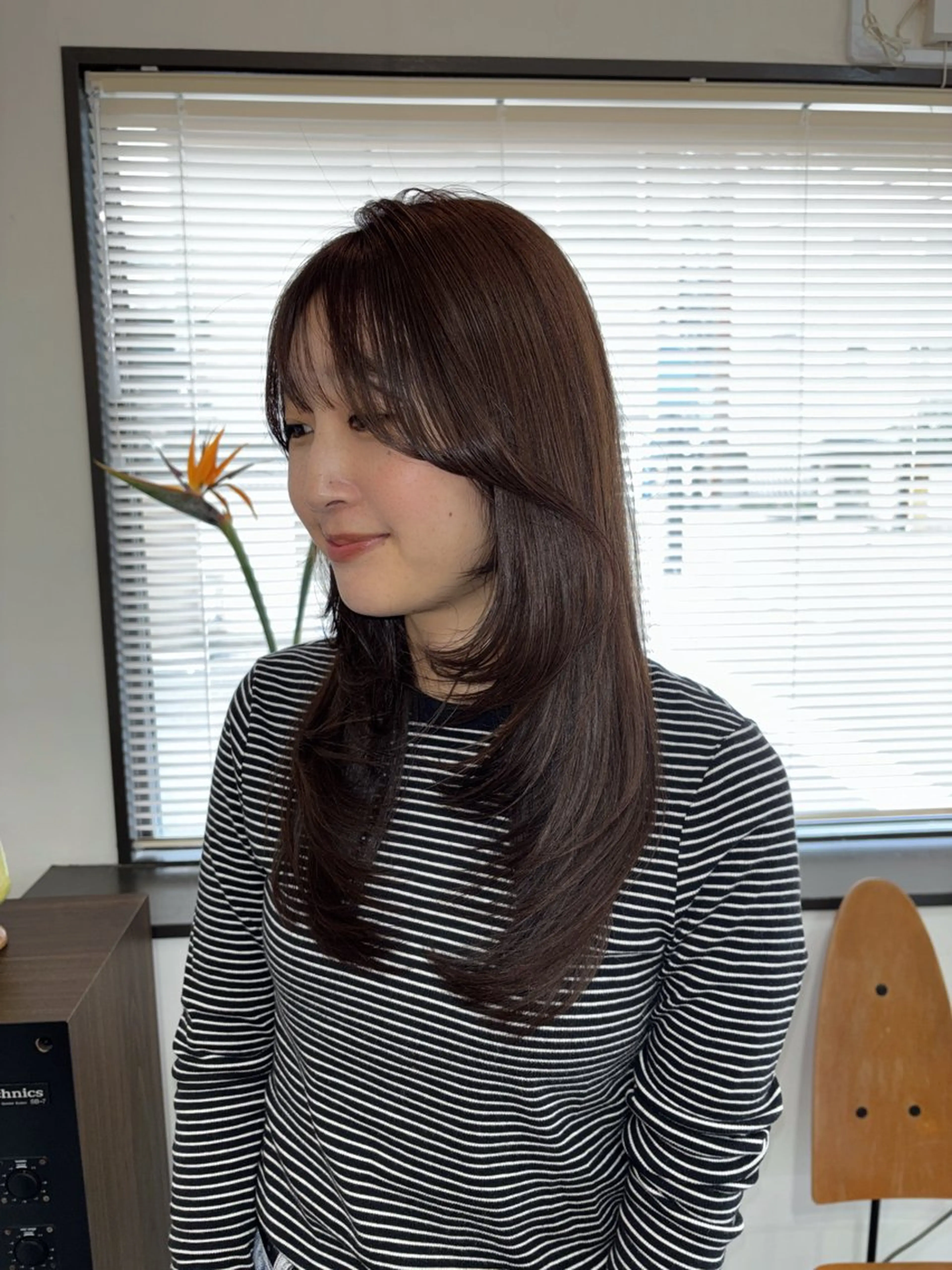 ロング カラー ヘアアレンジ カット ヘアカラー トリートメント 蔵前🫧韓国風レイヤ ーカット🫧KAHOのヘアスタイル