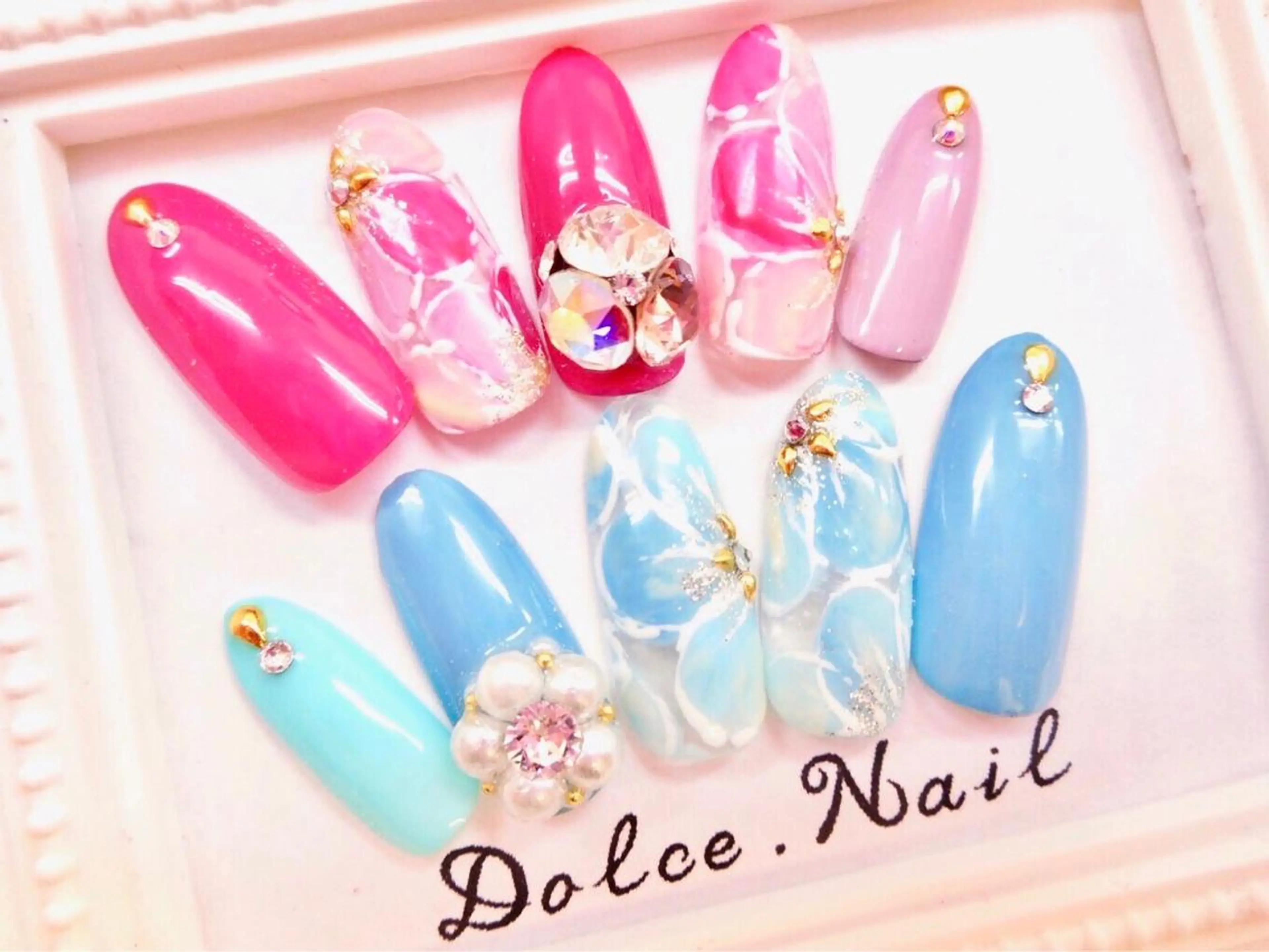 ネイル アートネイル ジェルネイル ソフトジェル Dolce.Nail 柏店のネイルデザイン