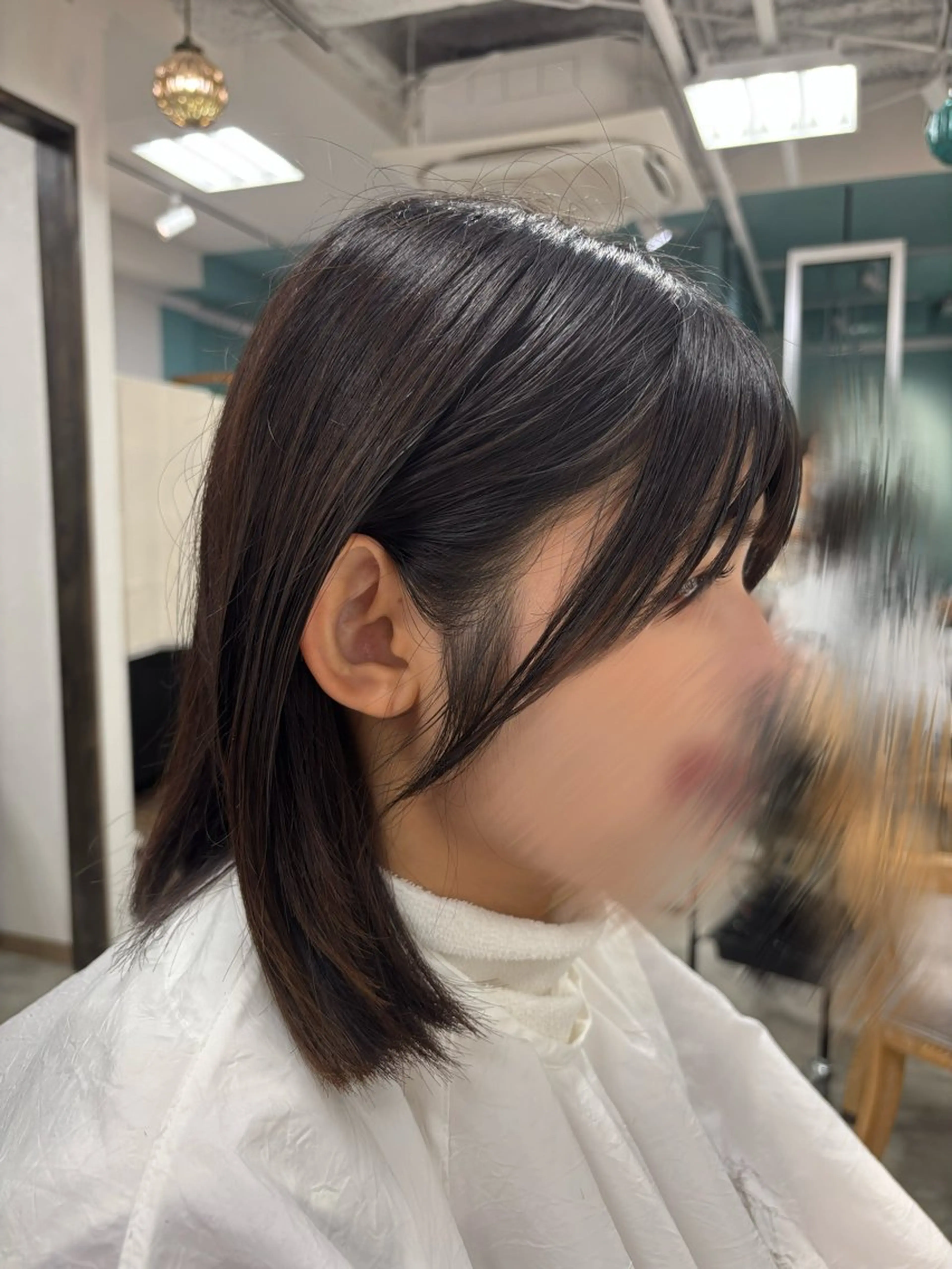 ミディアム 天使の羽バング・フェザーバング カット 🏵️tico@ Risa🏵️のエステ・リラクイメージ