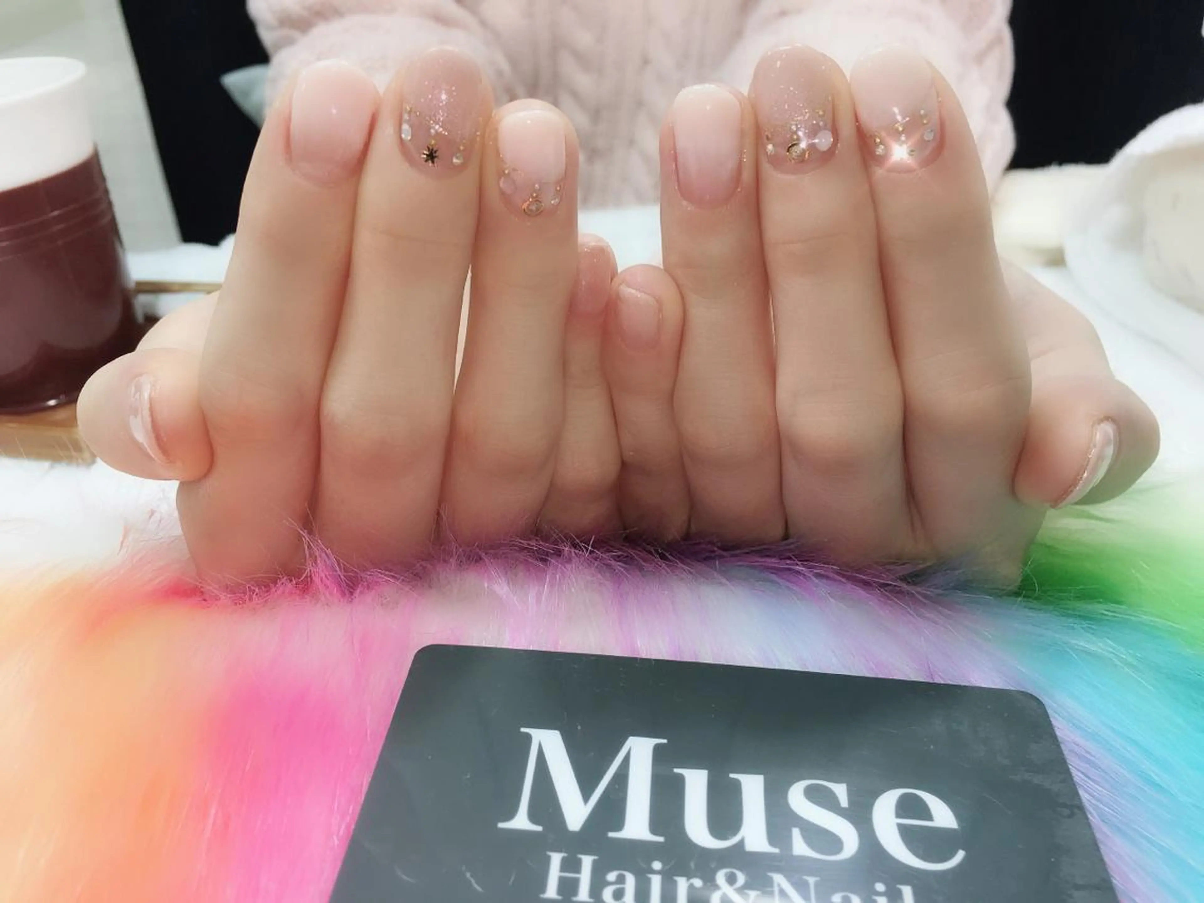 ネイル アートネイル グラデーション 隠れ家一戸建て金町 HIROMI 葛飾区のネイルデザイン