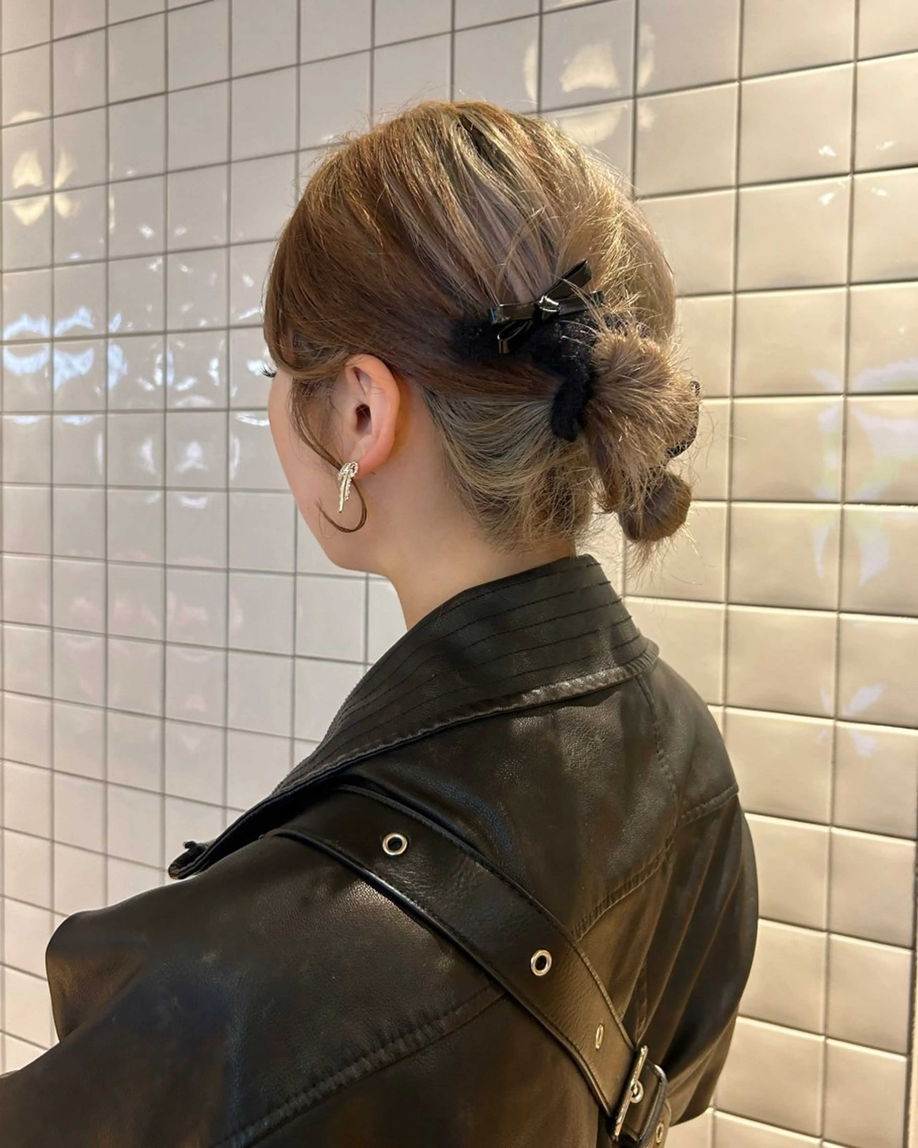 ミディアム ヘアアレンジ 🤎ྀི似合わせ小顔 カット/mugi🤎のヘアスタイル