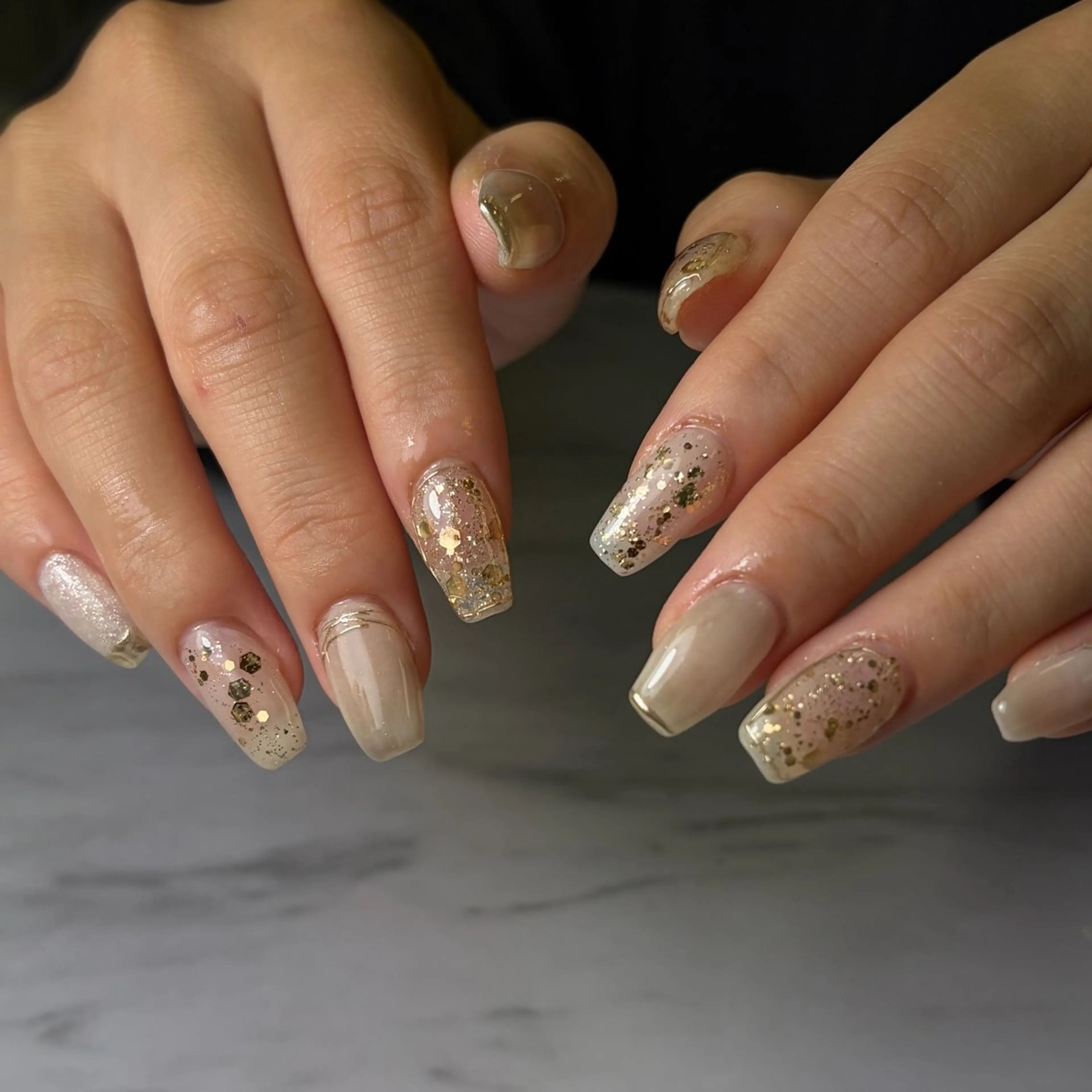 ネイル ハンドネイル minuit Fuuのネイルデザイン