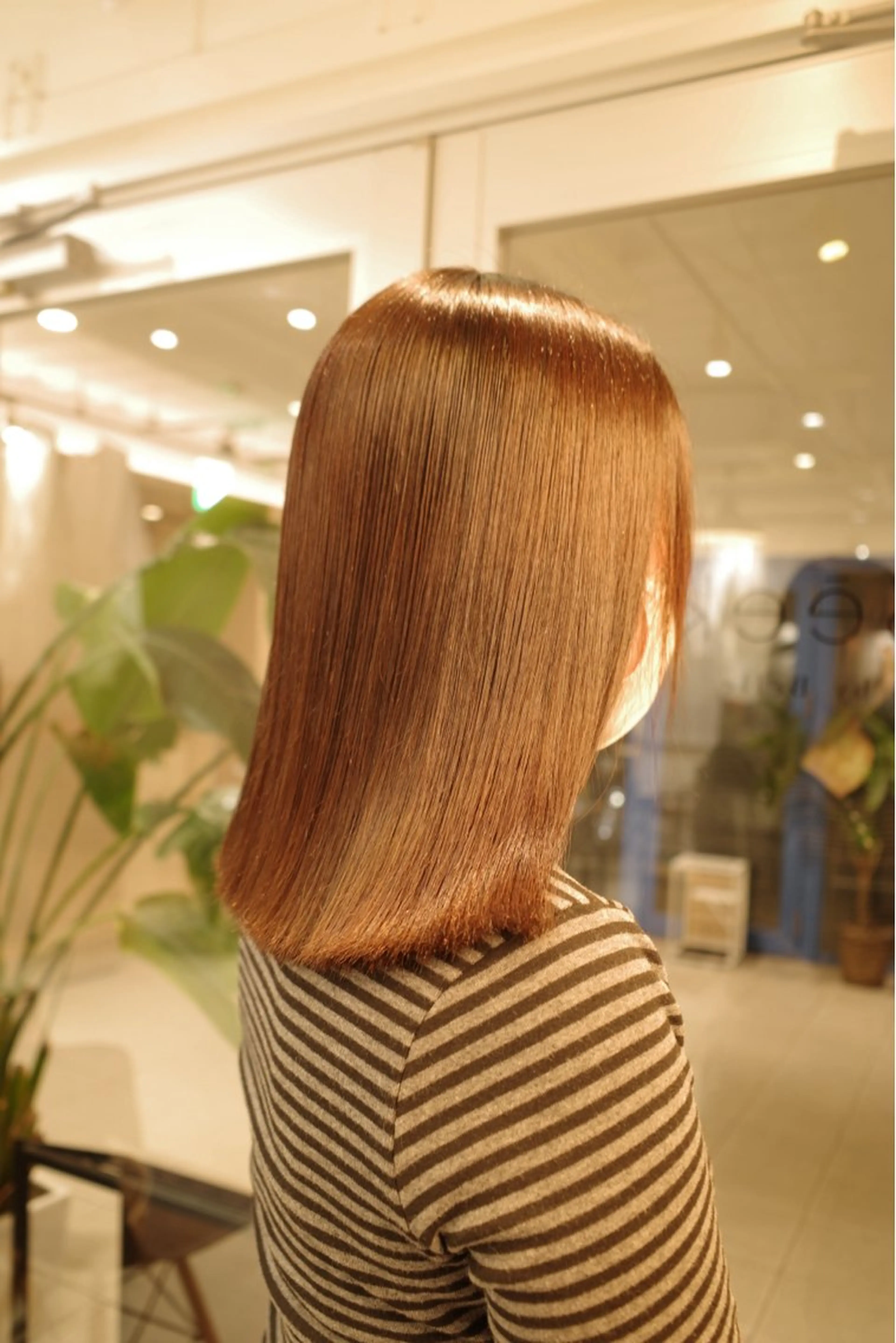 ミディアム 縮毛矯正 縮毛矯正/千葉 /姫花🫧🐇のヘアスタイル