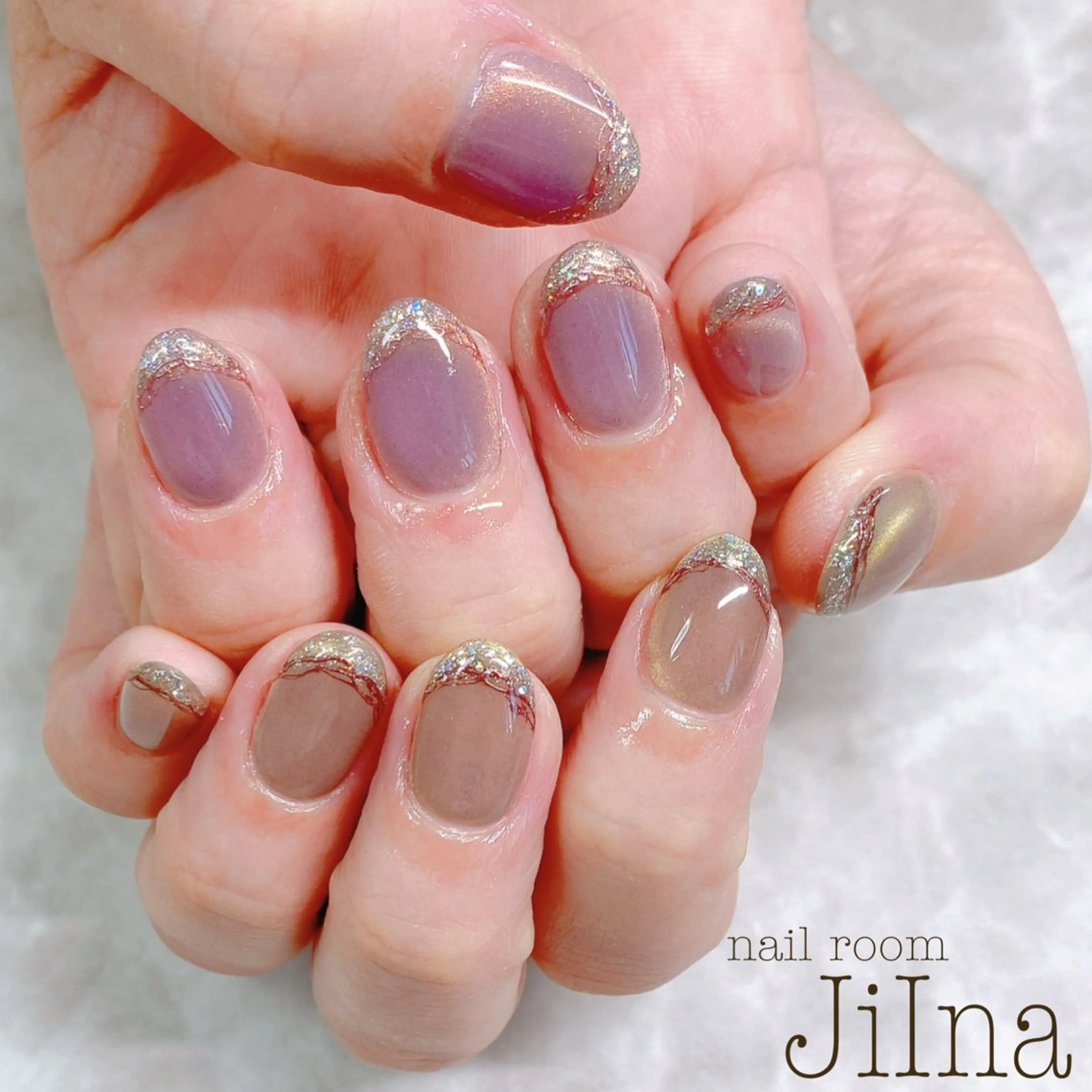 ネイル 持ち込み JiIna nailのネイルデザイン