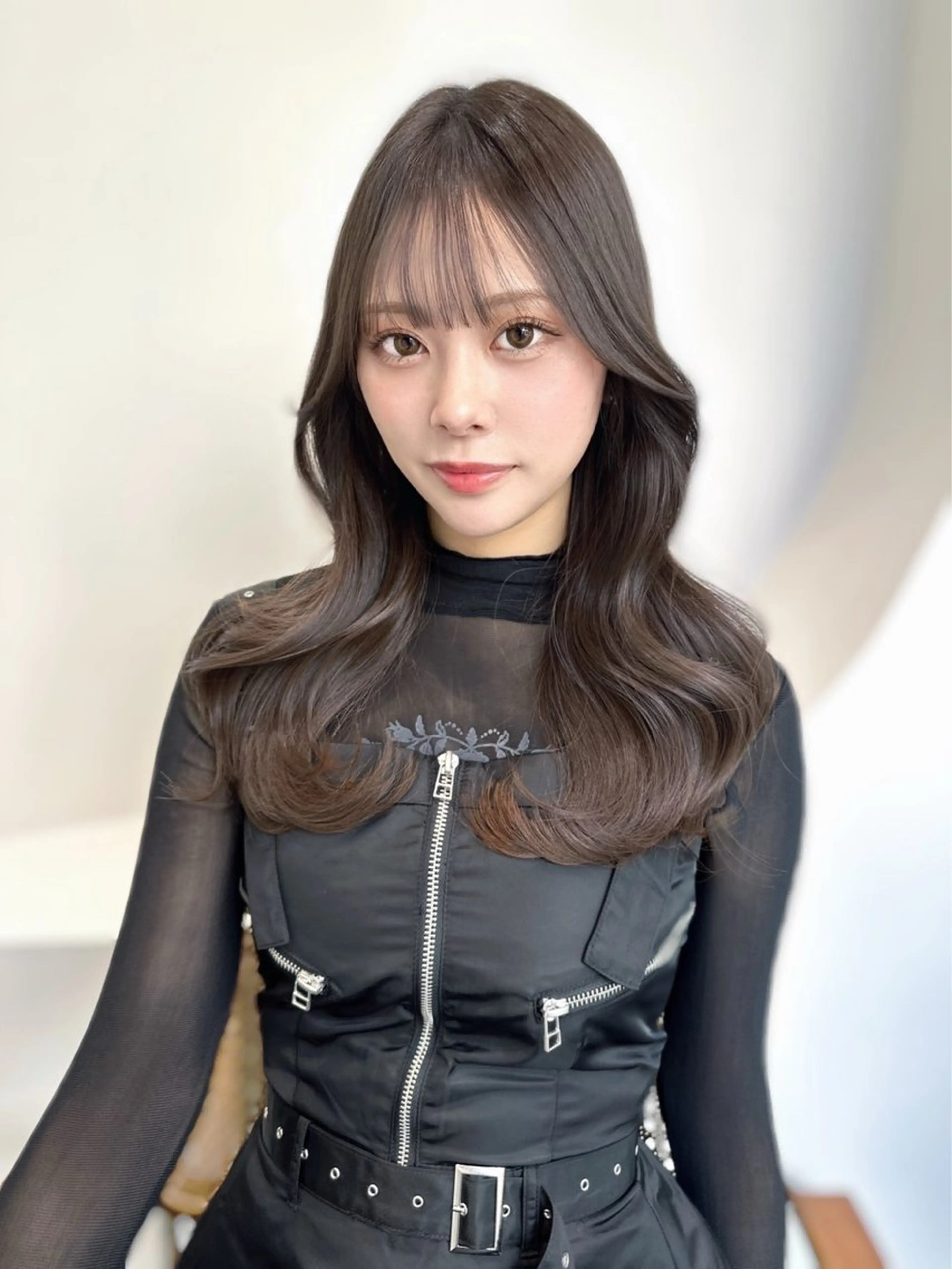 ロング カラー 韓国風ヘア レイヤーカット カット ボブ/艶髪/栄/ 名古屋/COCOのヘアスタイル