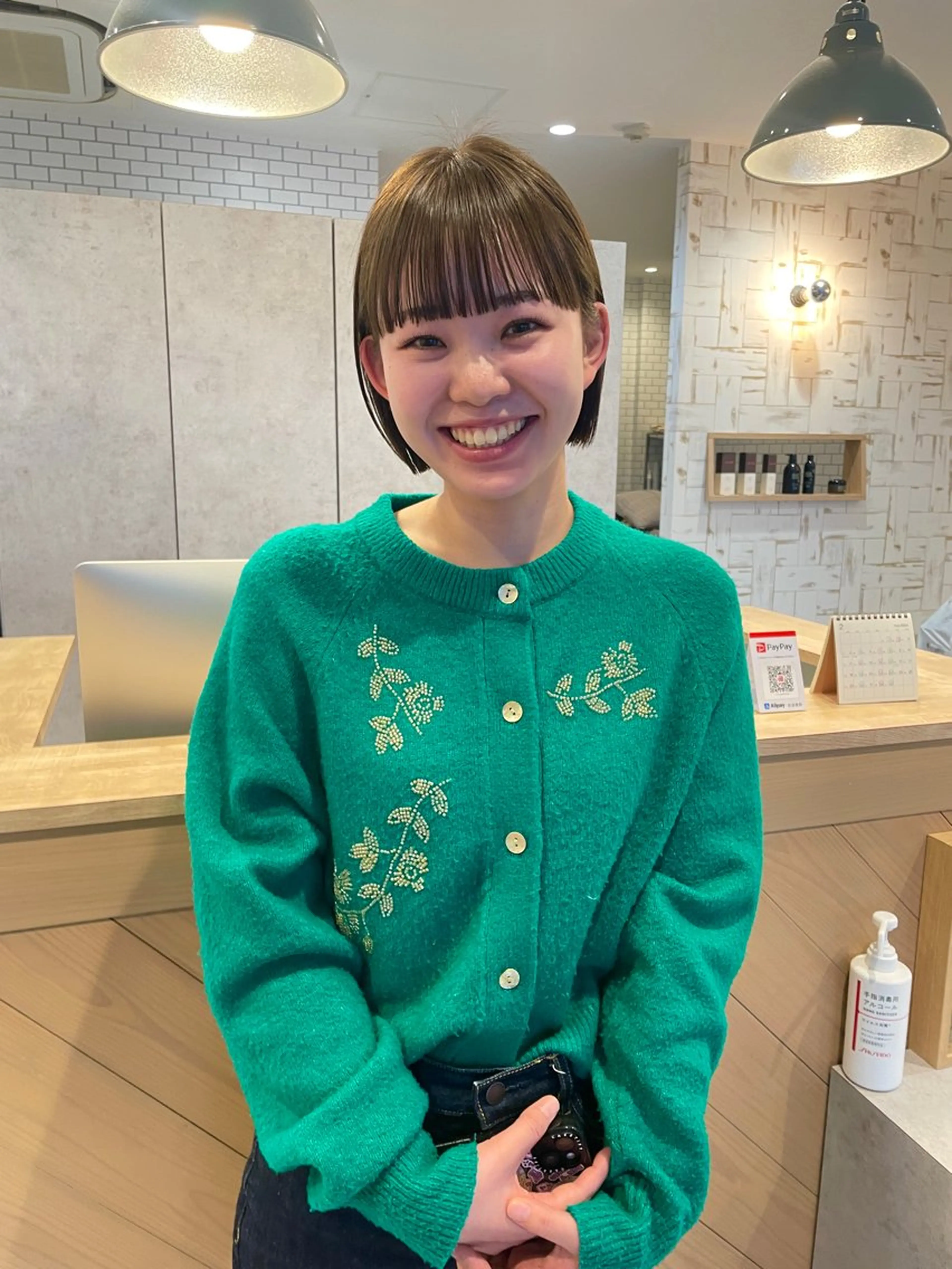 ショート 🌵ボブ/切りっぱな し/ショート藤長芽生のヘアスタイル