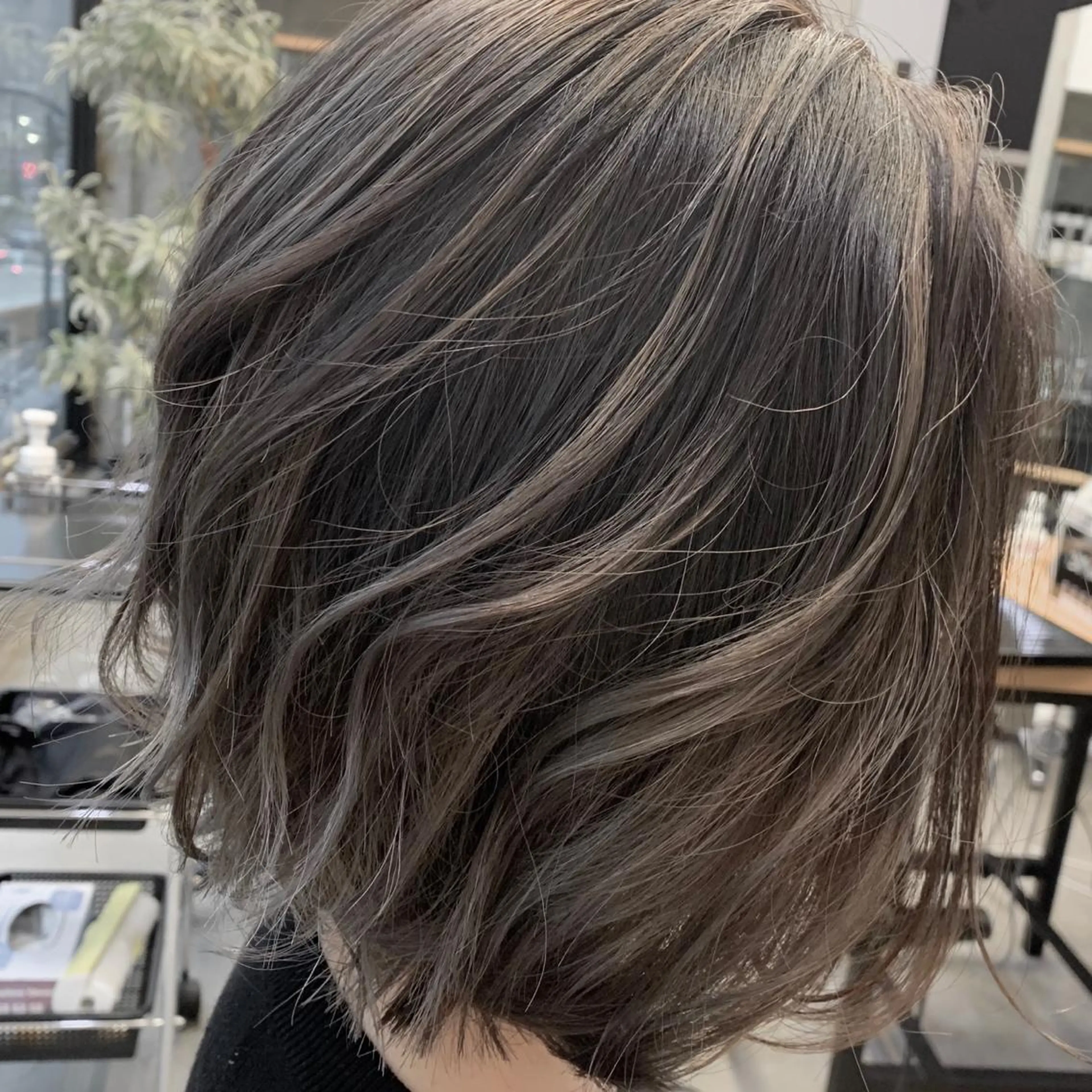 ミディアム カラー ✨縮毛矯正/髪質改善 錦糸町/松坂拓馬のヘアスタイル