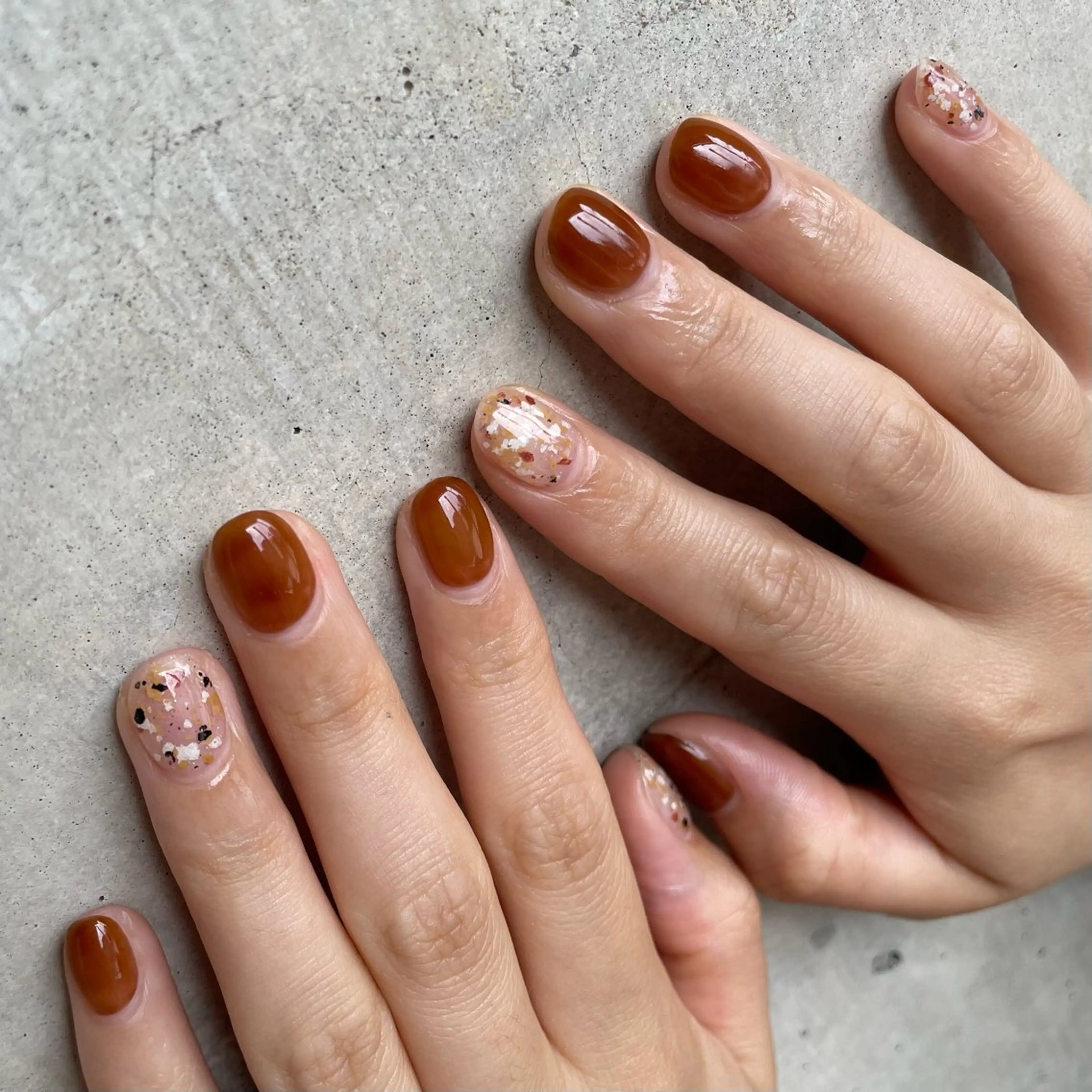 ネイル ワンカラーネイル Manon Yuiのネイルデザイン