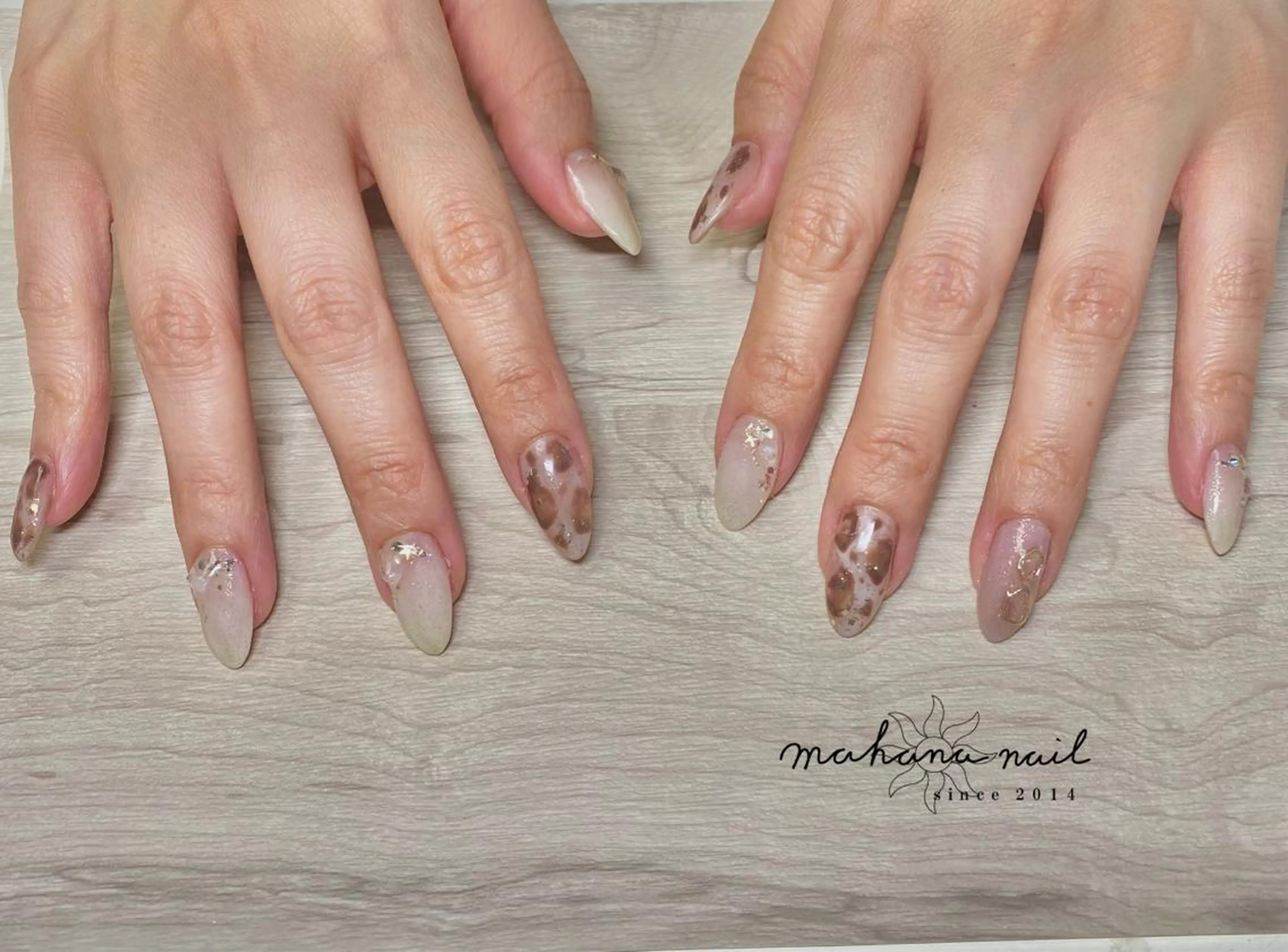 ネイル ハンドネイル mahana nailのネイルデザイン