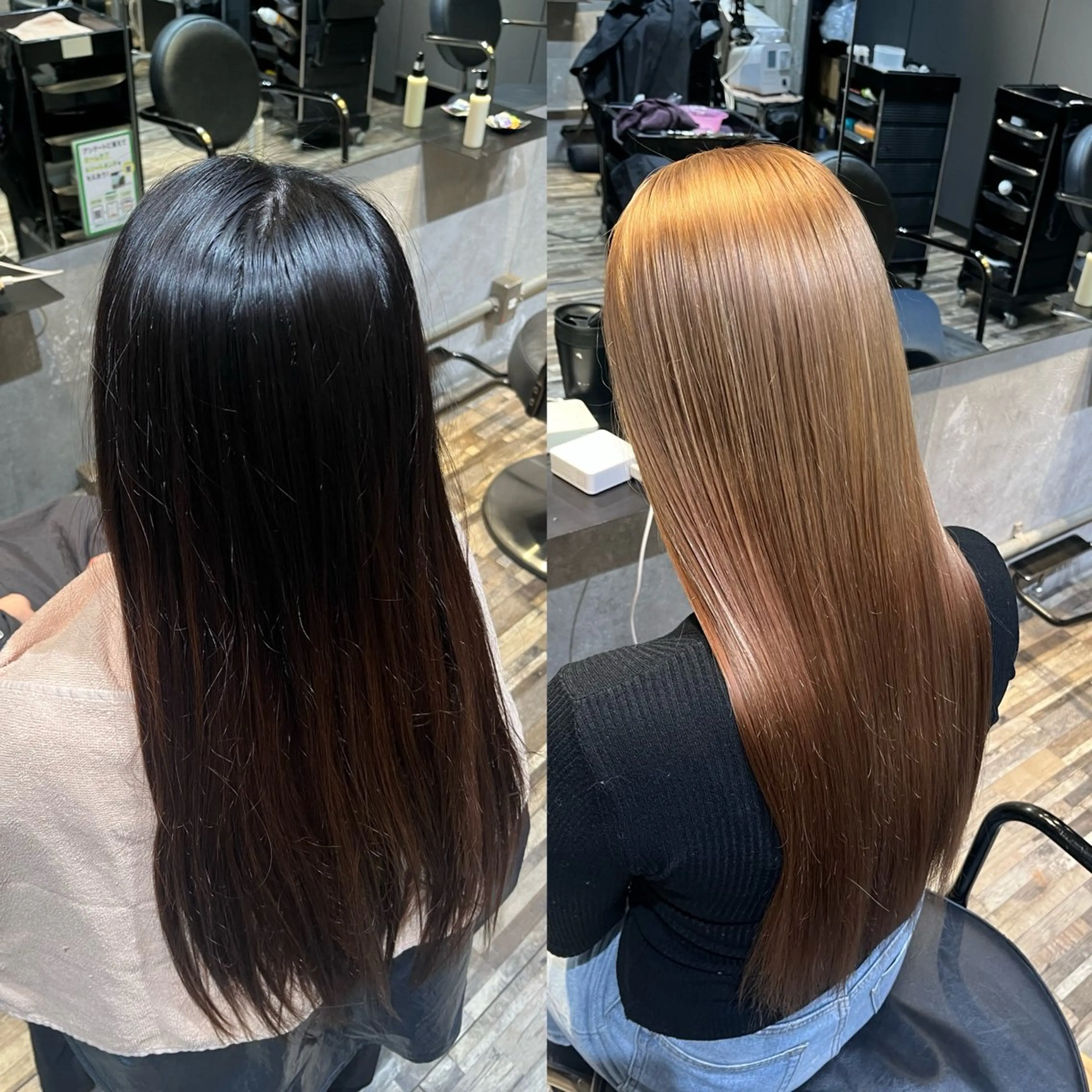 ロング カラー ブリーチ ケアブリーチ ハイトーンカラー 🦋Lond🦋 manakaのヘアスタイル