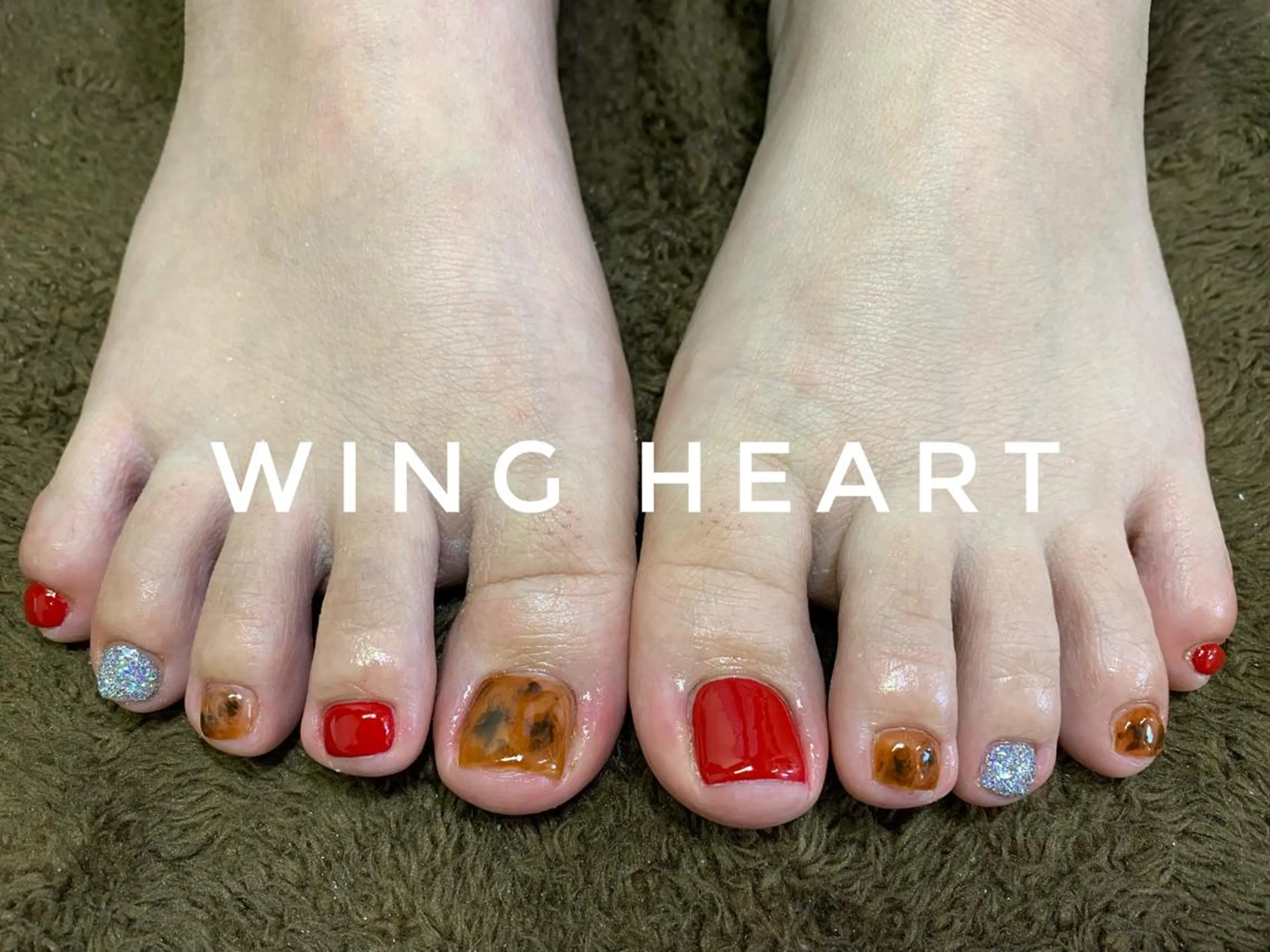 ネイル フットネイル I. AYUMIのネイルデザイン
