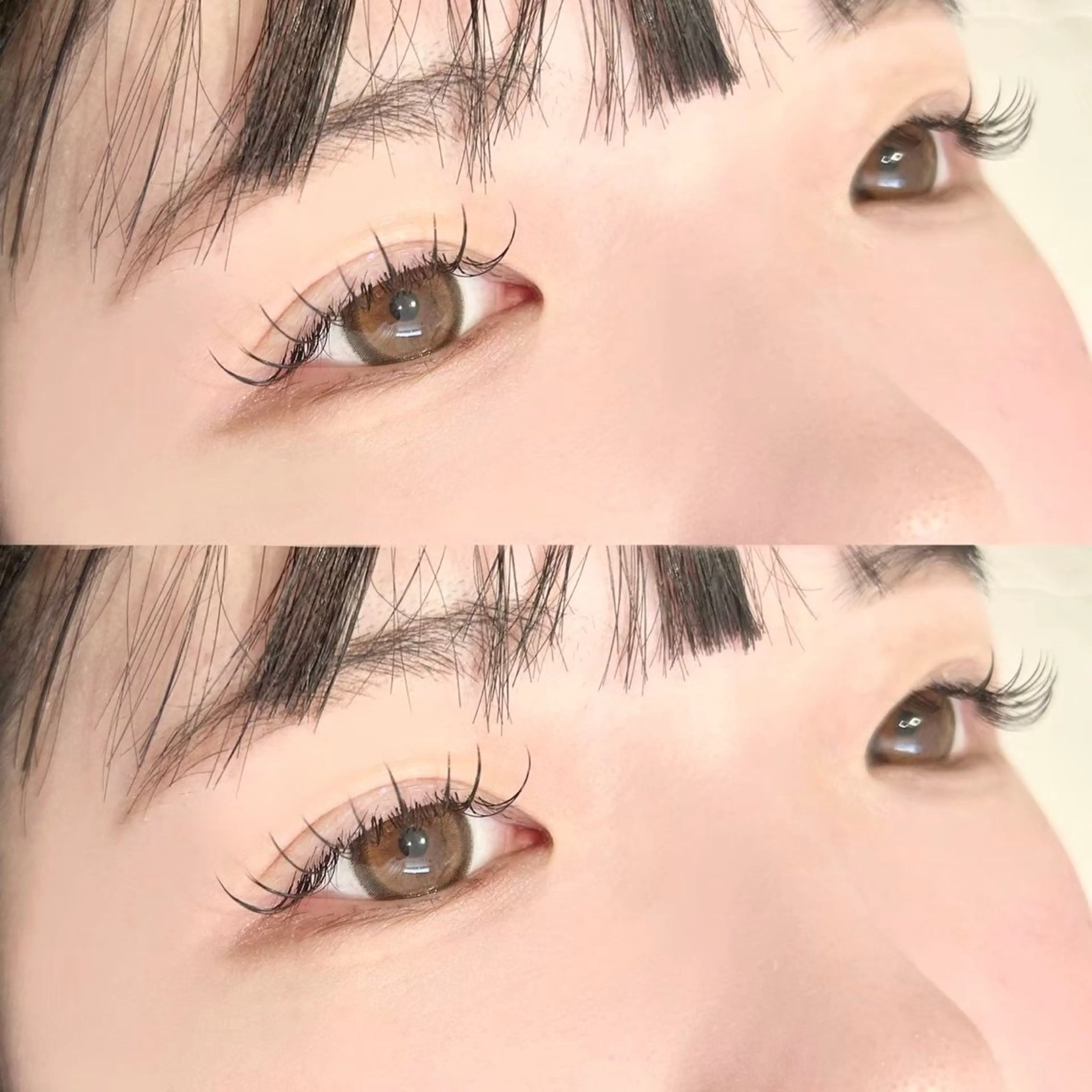 マツエク・マツパ フラットラッシュ Lowen kano【カノ】のマツエク・マツパデザイン