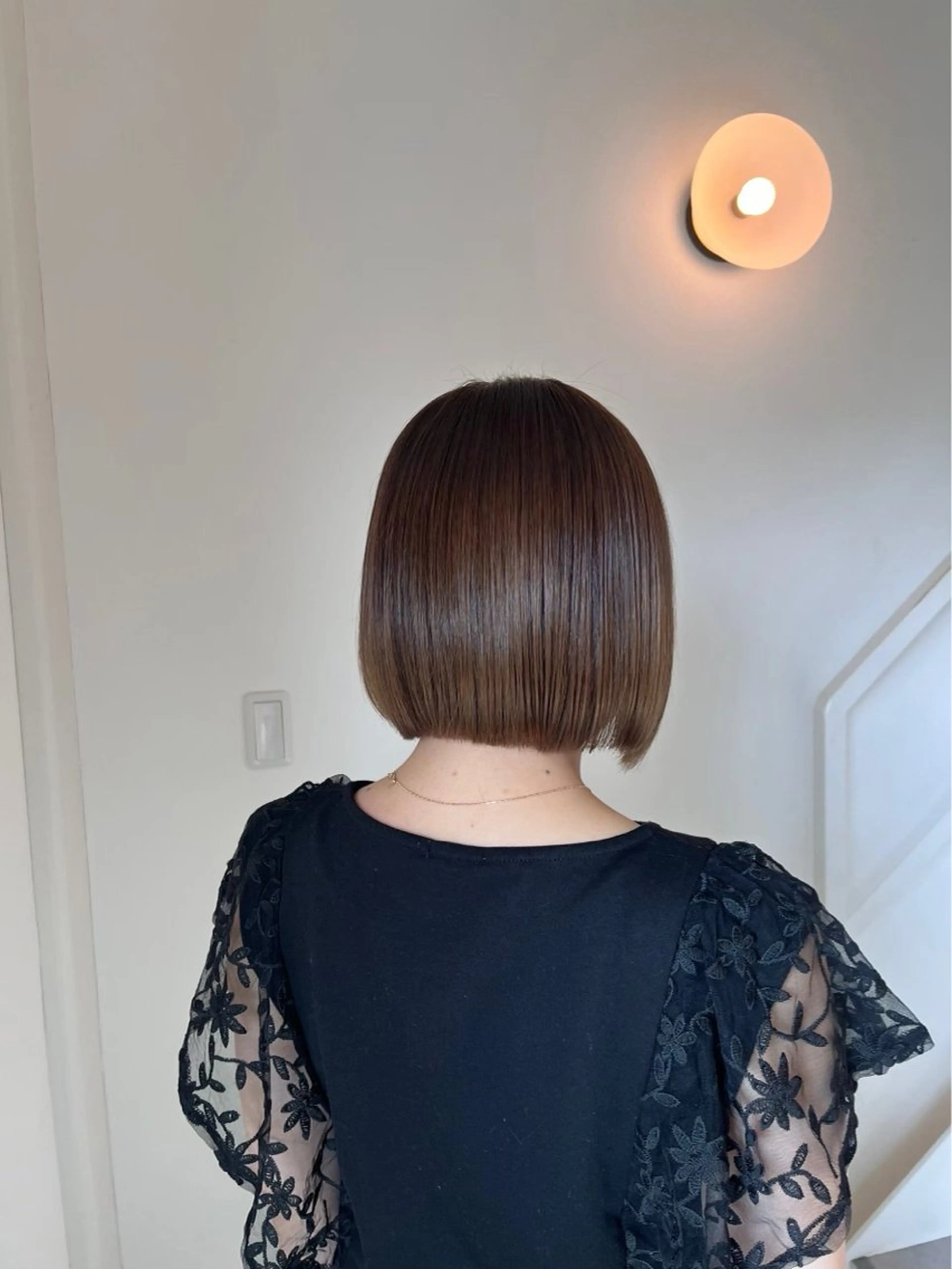 ミディアム カラー 艶髪✨️ kuyumi🌷のヘアスタイル