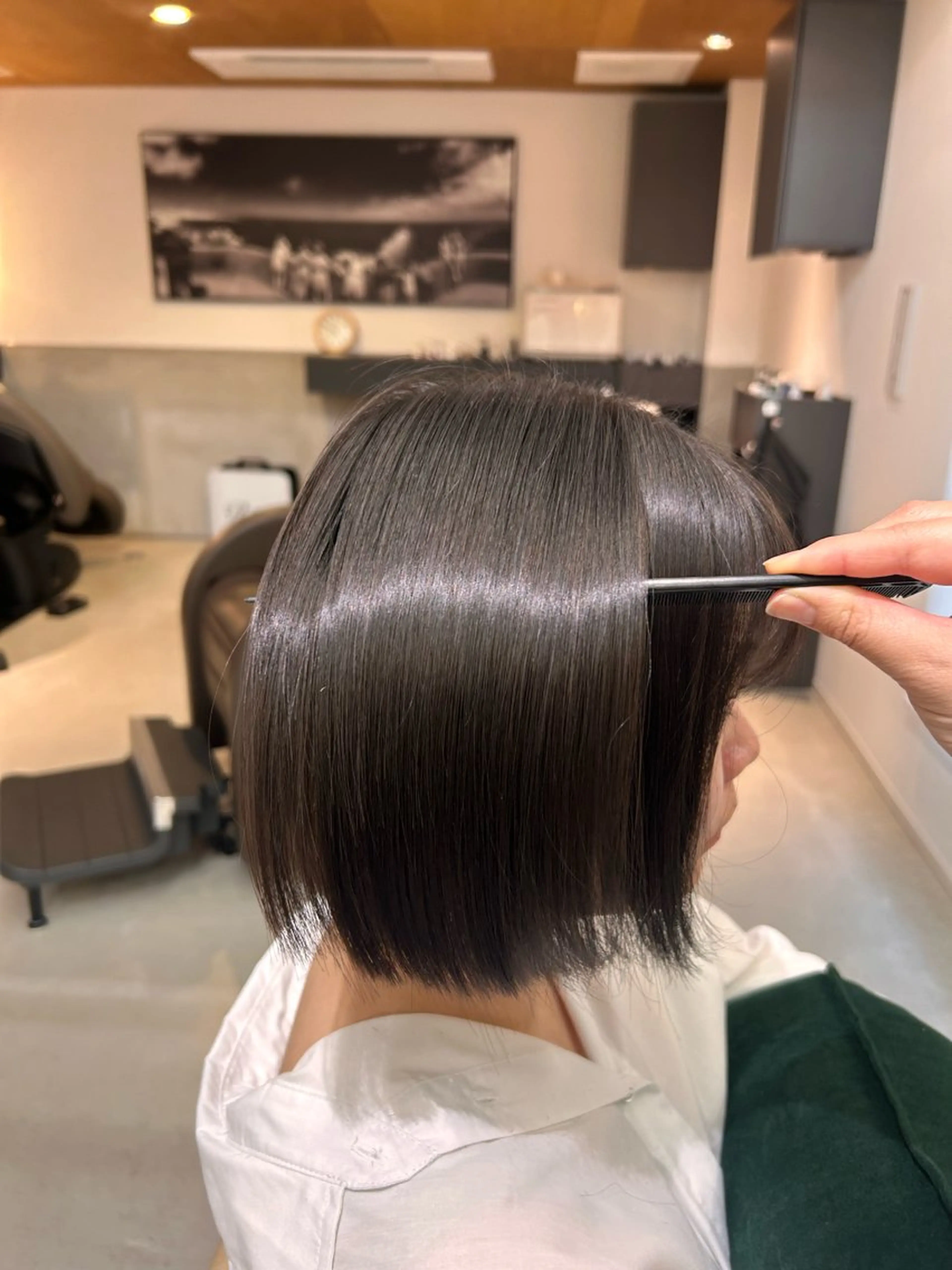 ショート 縮毛矯正 🐾🐈Shiho 🐈‍⬛🐾/暖色のヘアスタイル