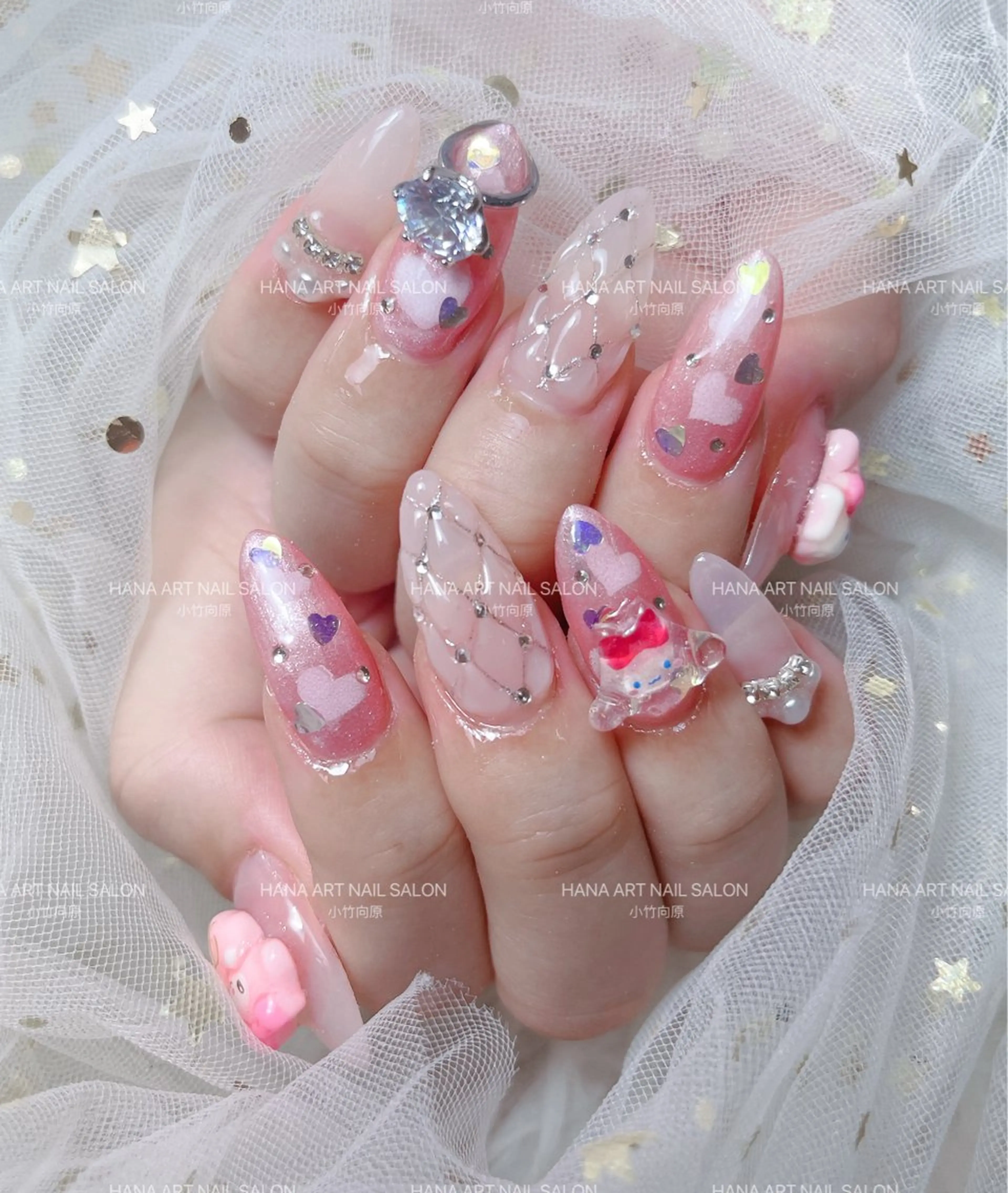 ネイル HANA ART NAIL SALONのネイルデザイン