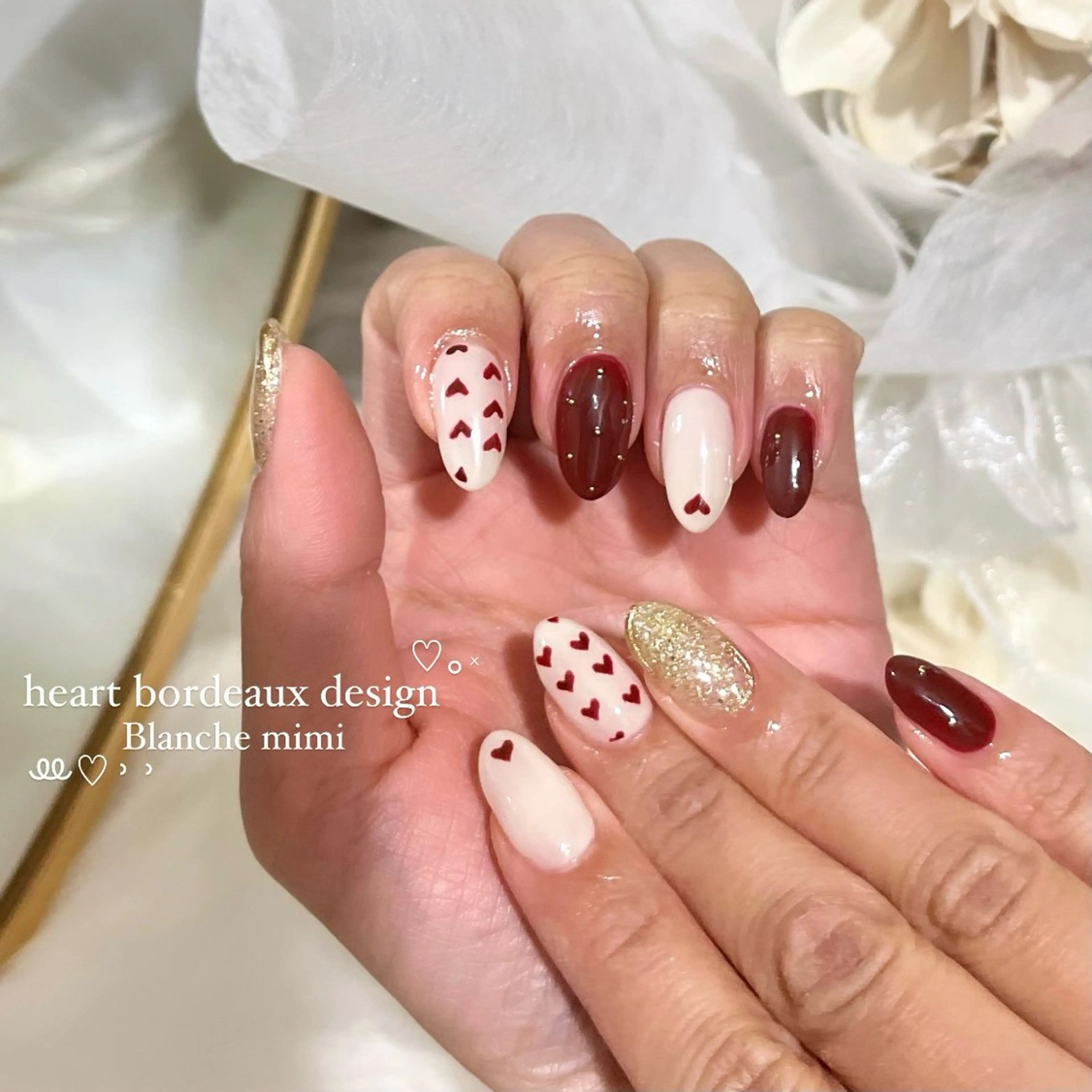 ネイル Blanche mimi.u_aのネイルデザイン
