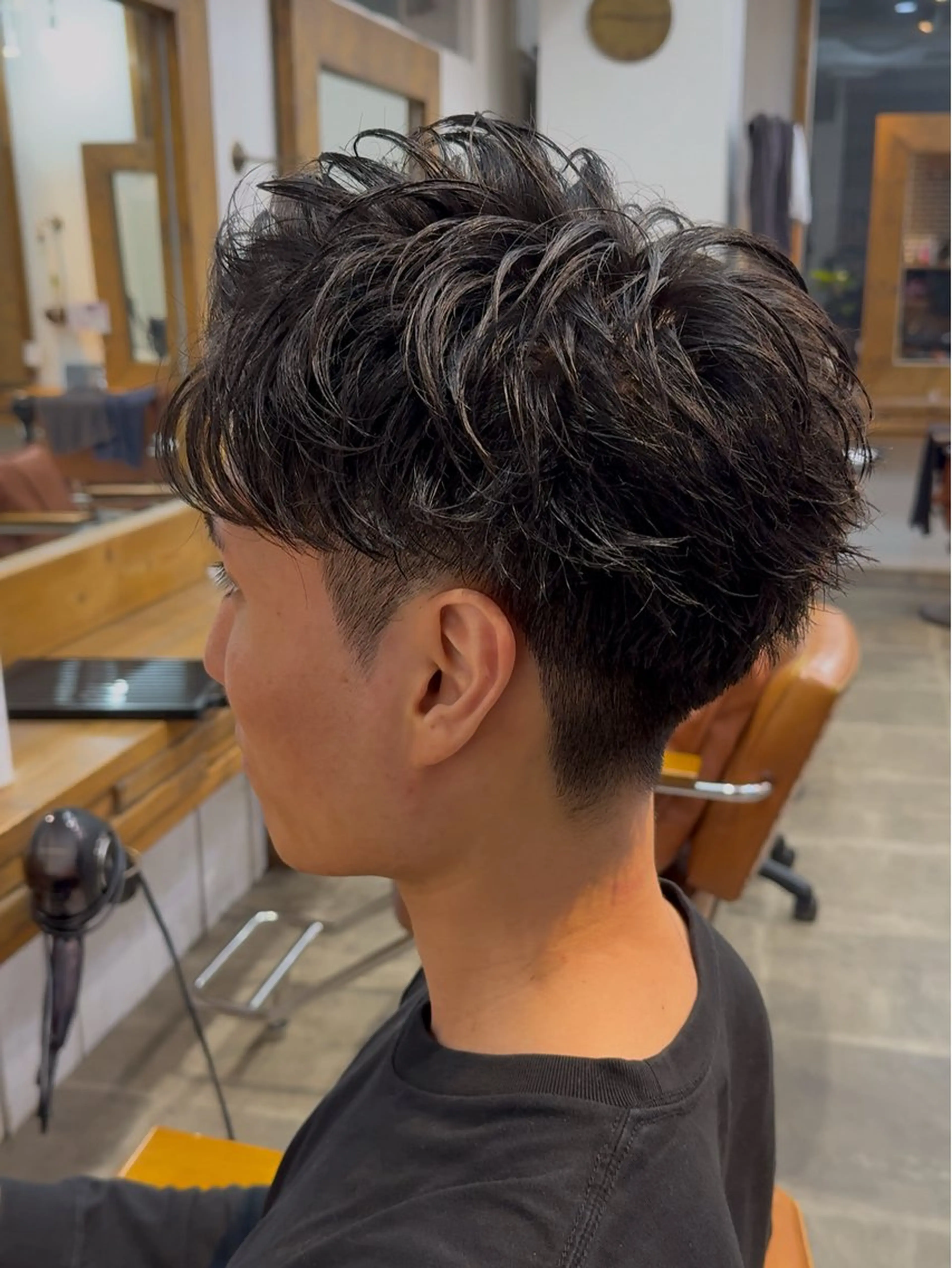 メンズ レディースカット 川添佑斗のヘアスタイル