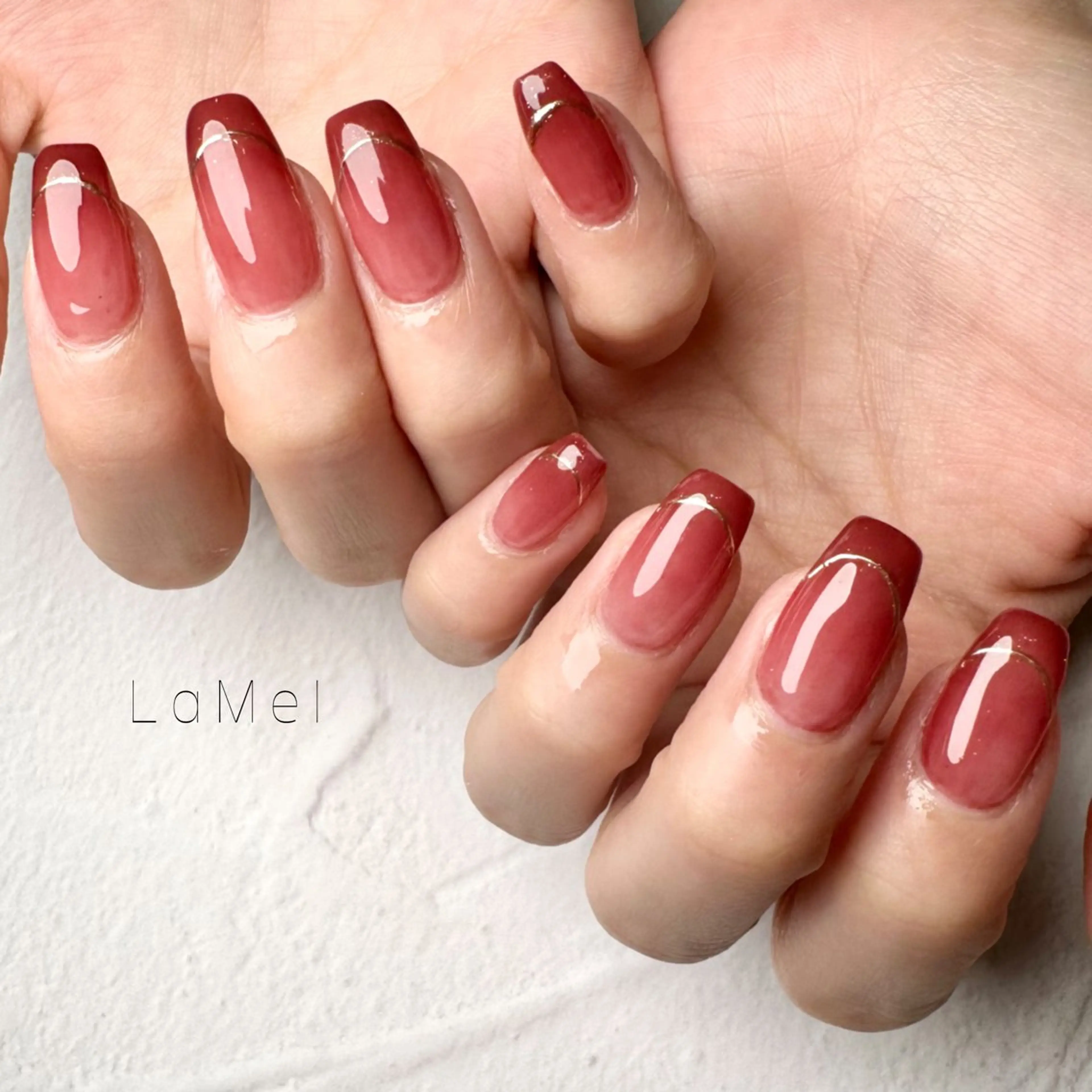 ネイル ハンドネイル 【nailsalon LaMeL】落合のネイルデザイン