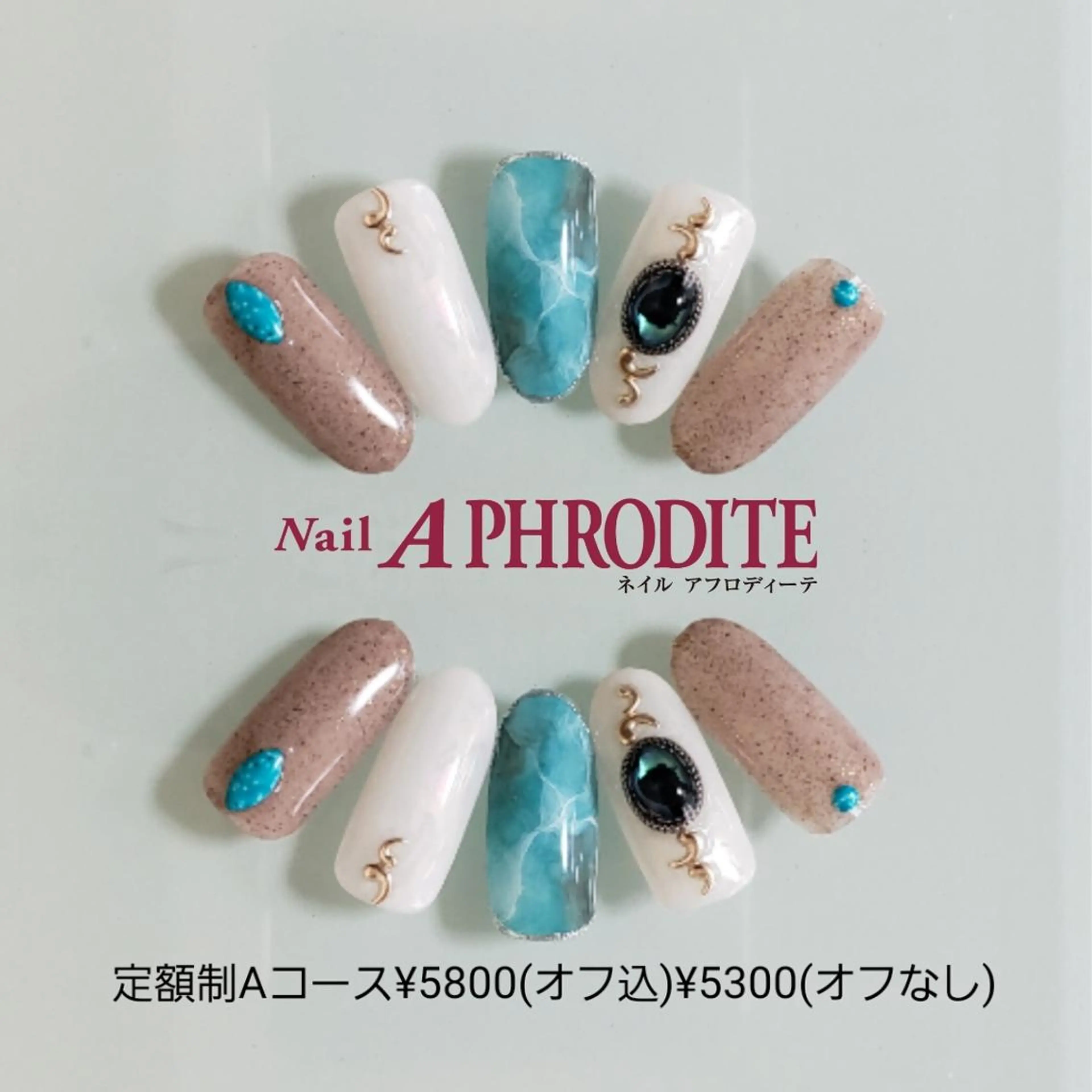 ネイル 持ち込み ハンドネイル Nail  Aphroditeのネイルデザイン