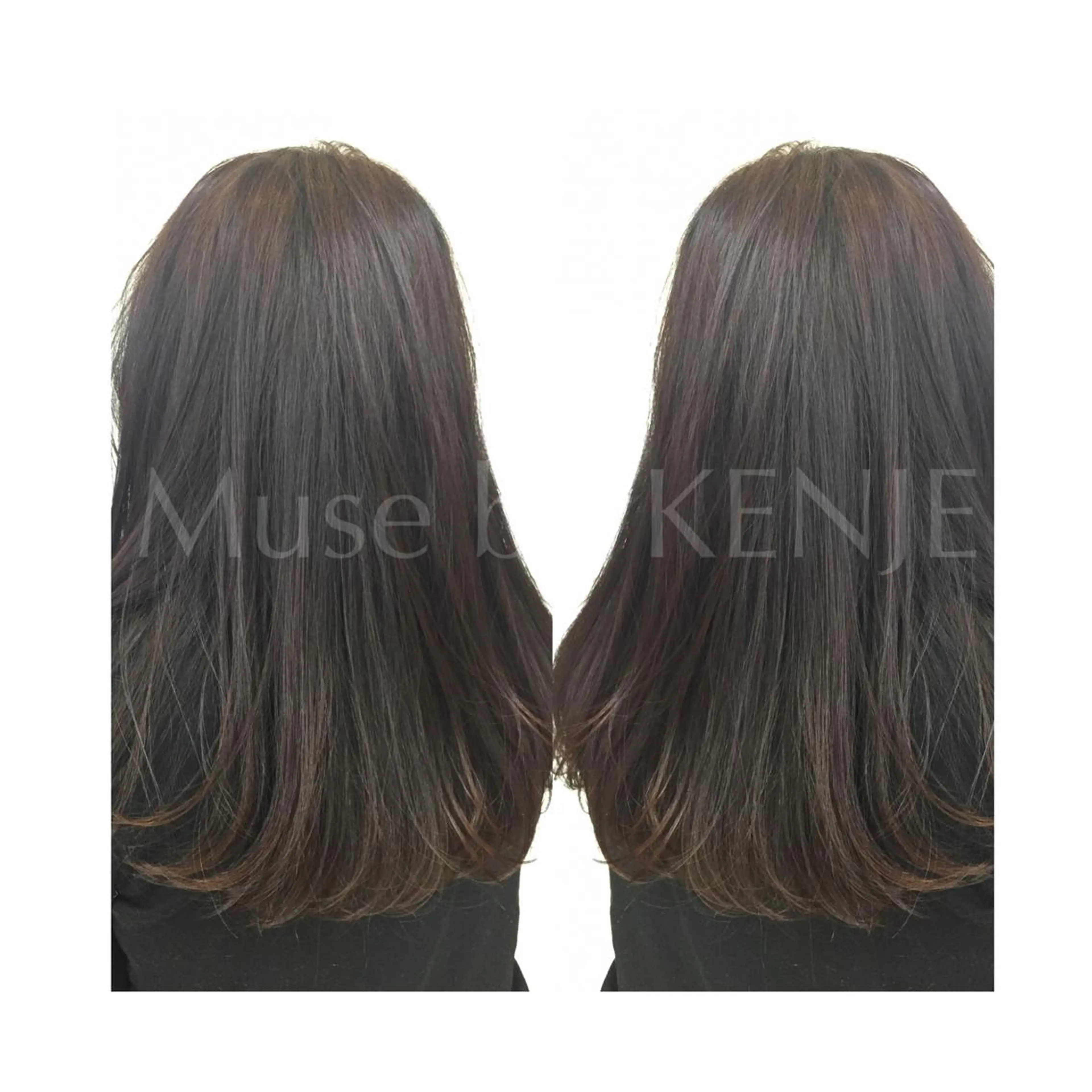 ロング カラー アディクシーカラー ブルーカラー 似合わせ レイヤー須川のヘアスタイル