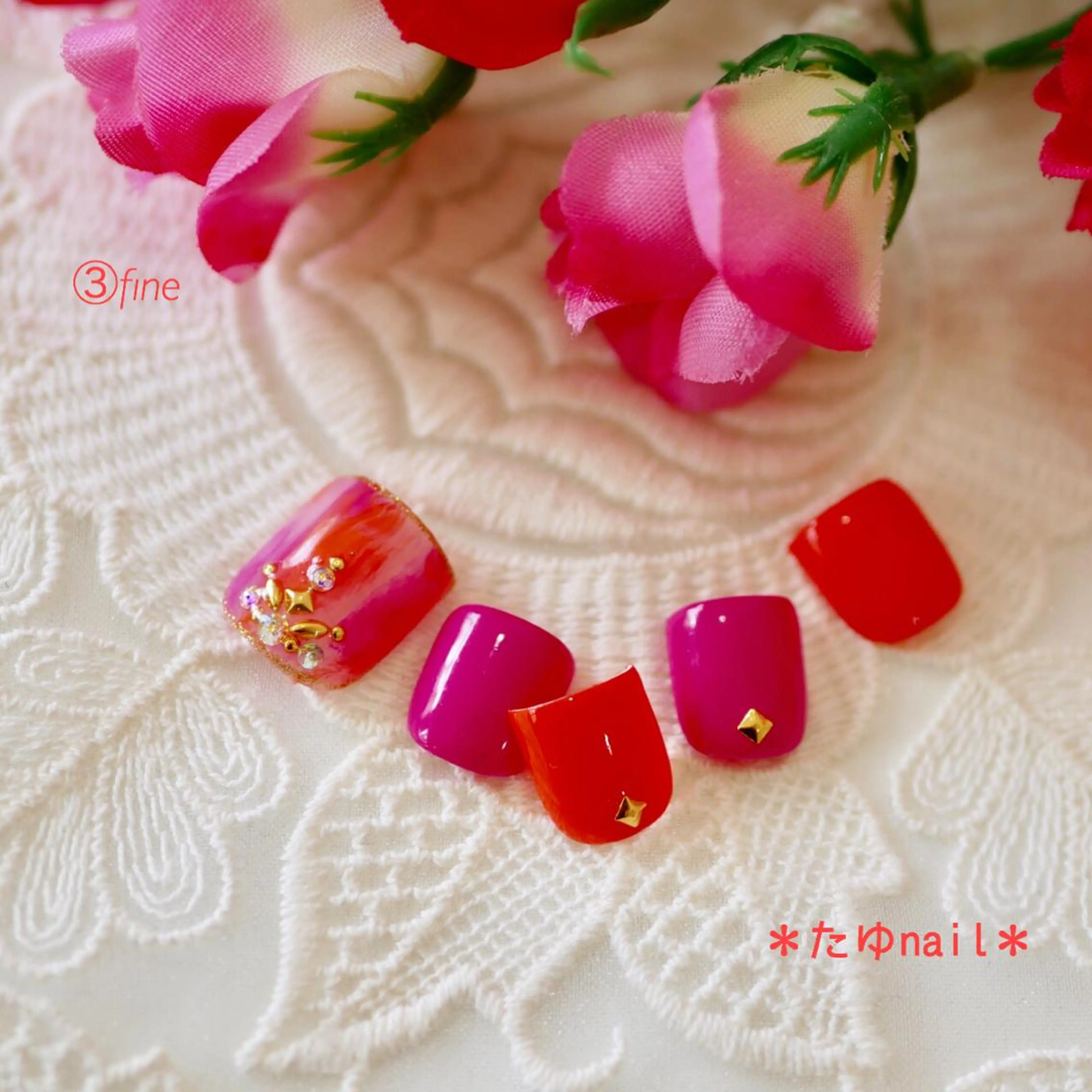 ネイル フットネイル ネイルサロン 【たゆnail】のネイルデザイン
