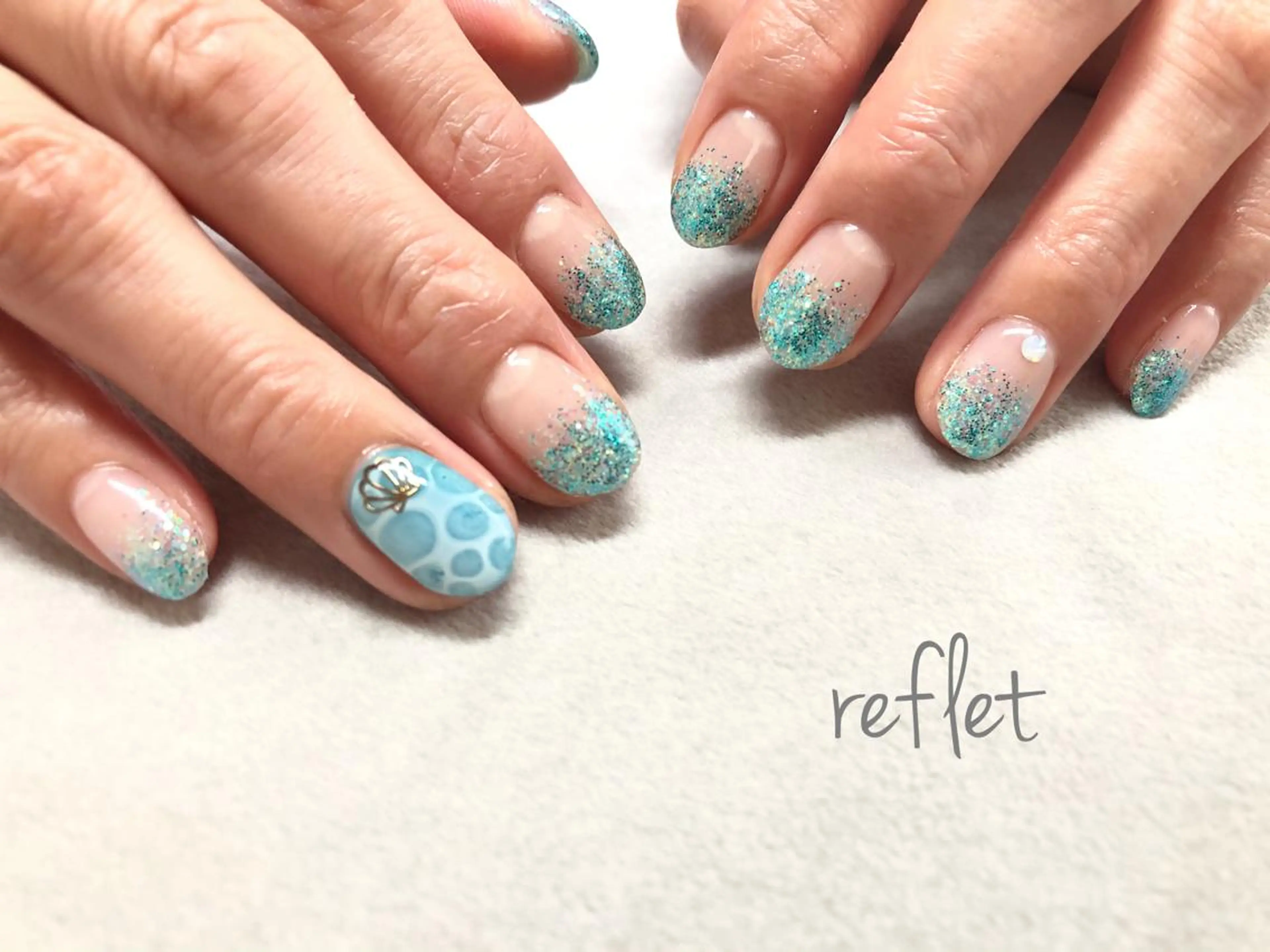 ネイル アートネイル ハンドネイル reflet nailのネイルデザイン