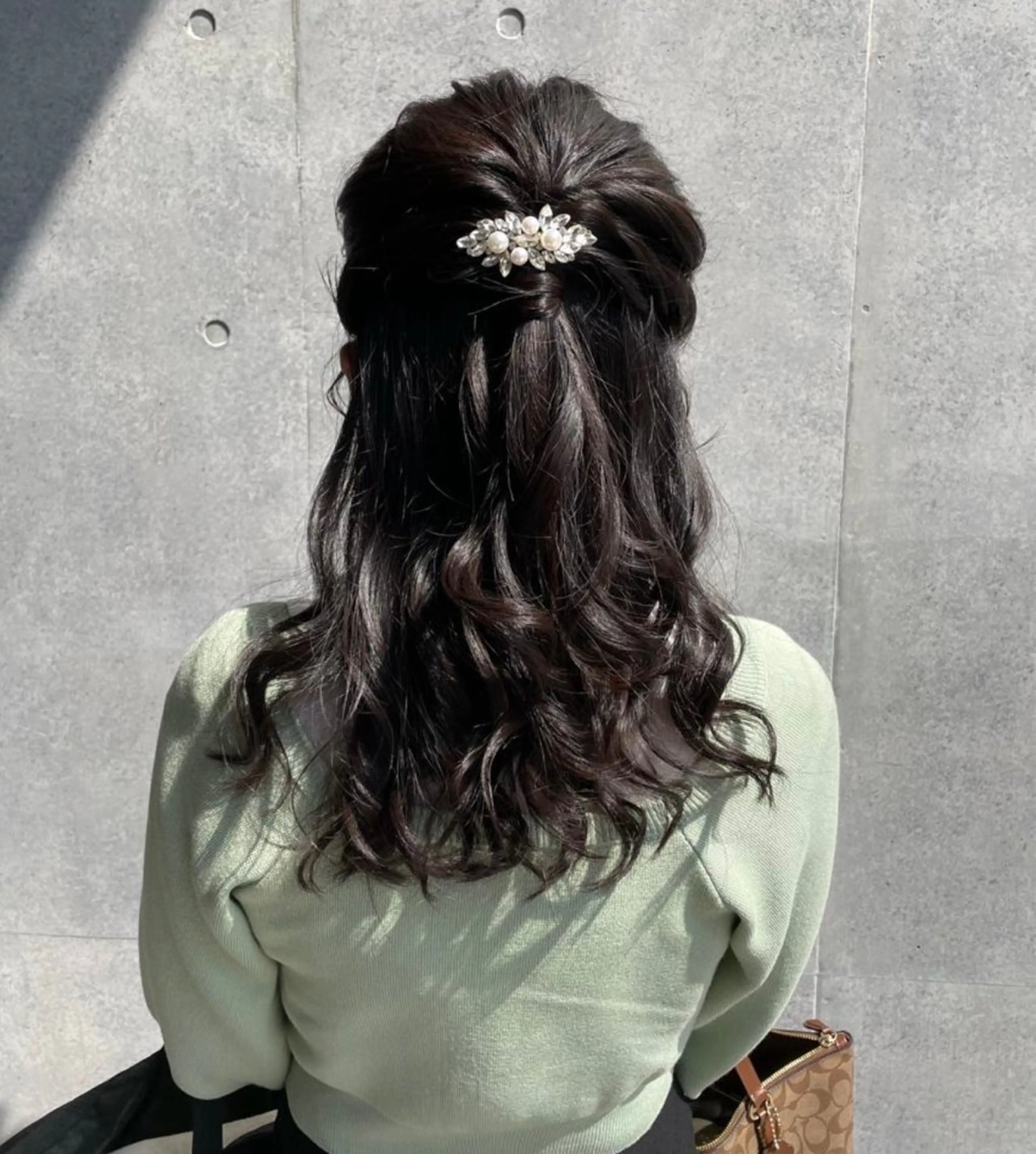 セミロング ヘアセット 🌈メンズパーマ🌈 メンズカットアリサのヘアスタイル