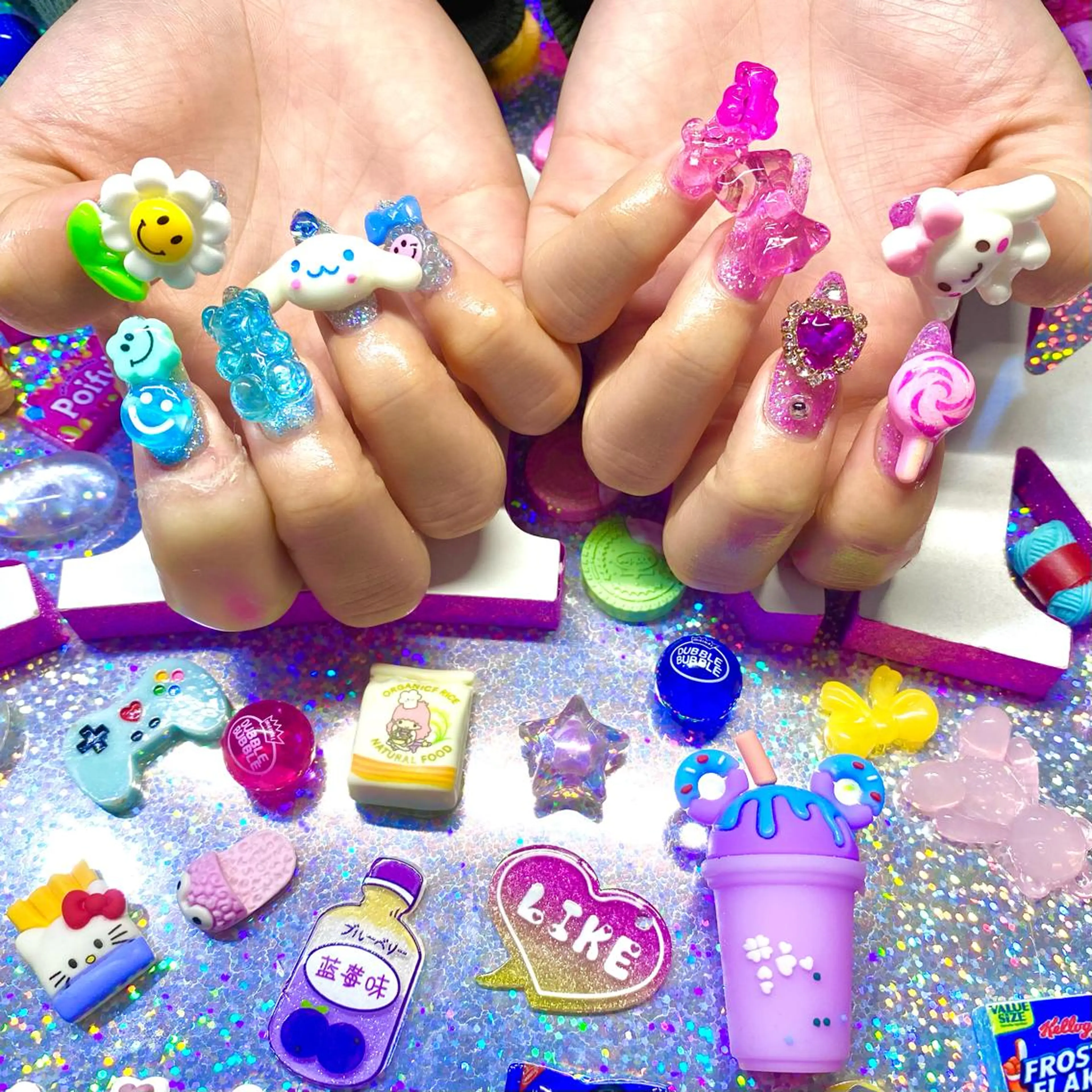 ネイル アートネイル クリアネイル ジェルネイル ニュアンスネイル オフィスネイル 8appy YUKITIN.Bのネイルデザイン