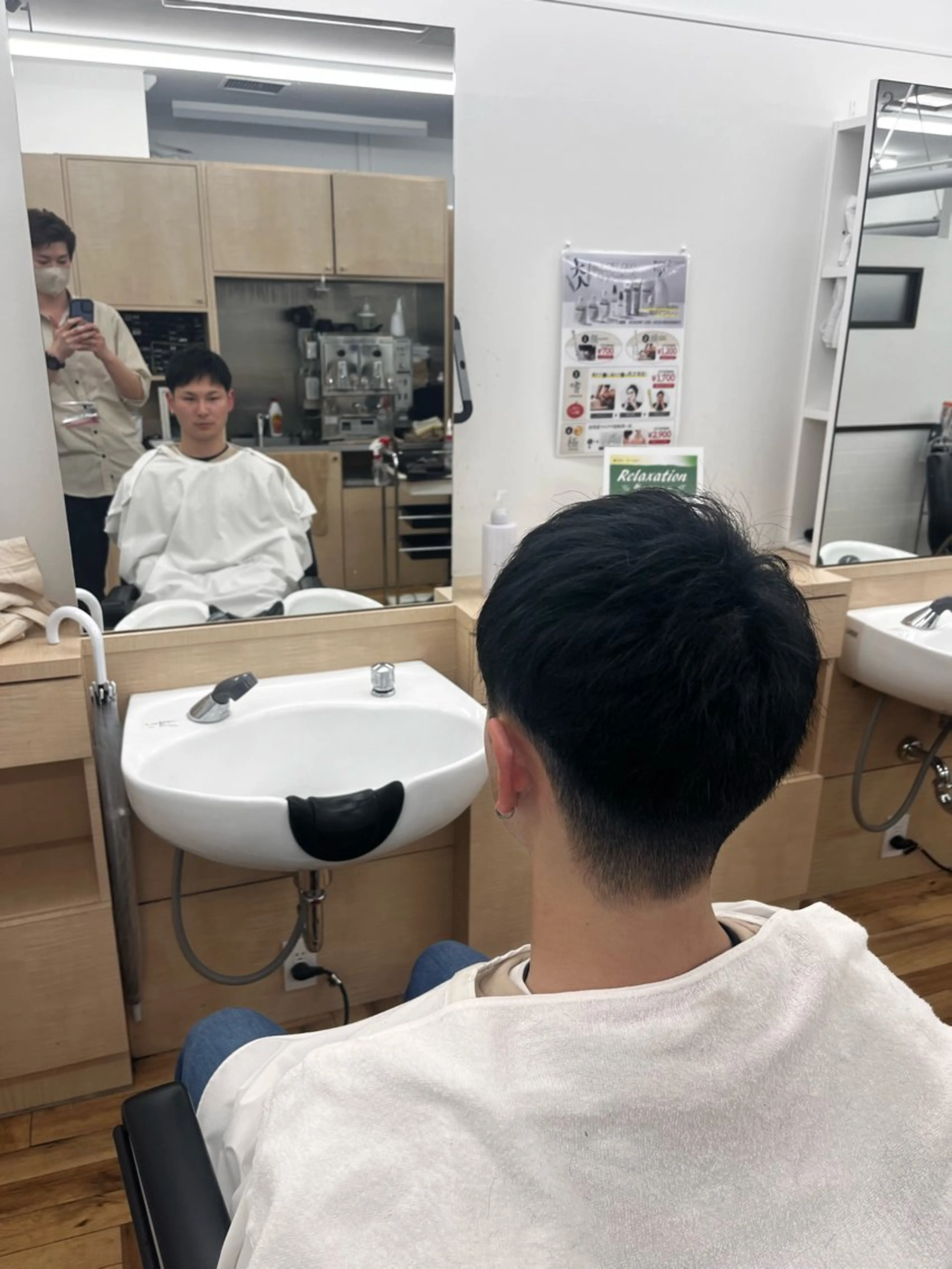 ショート ヘアアレンジ メンズ 清水 寧生のヘアスタイル