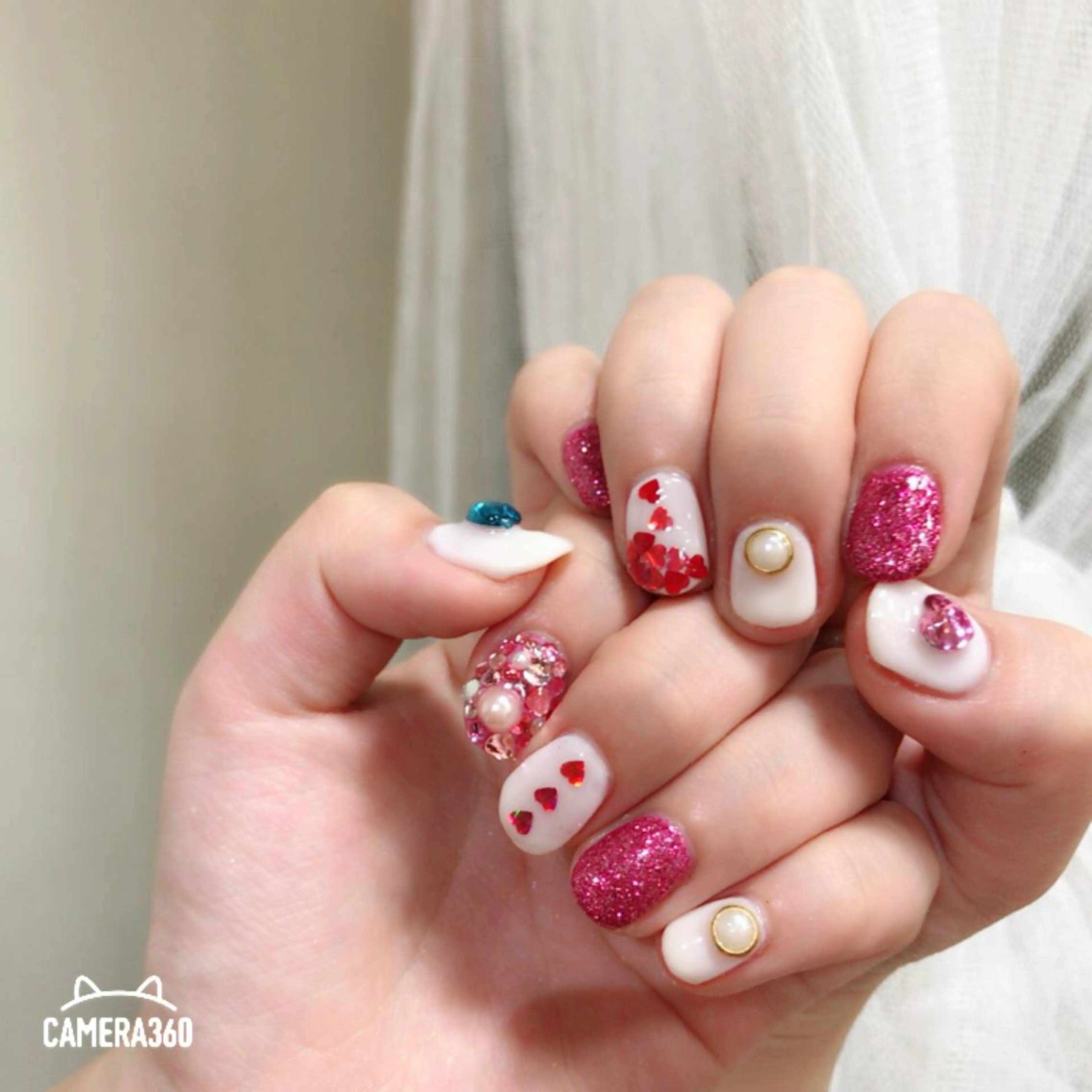 ネイル AOI✩⡱ y2kネイルのネイルデザイン