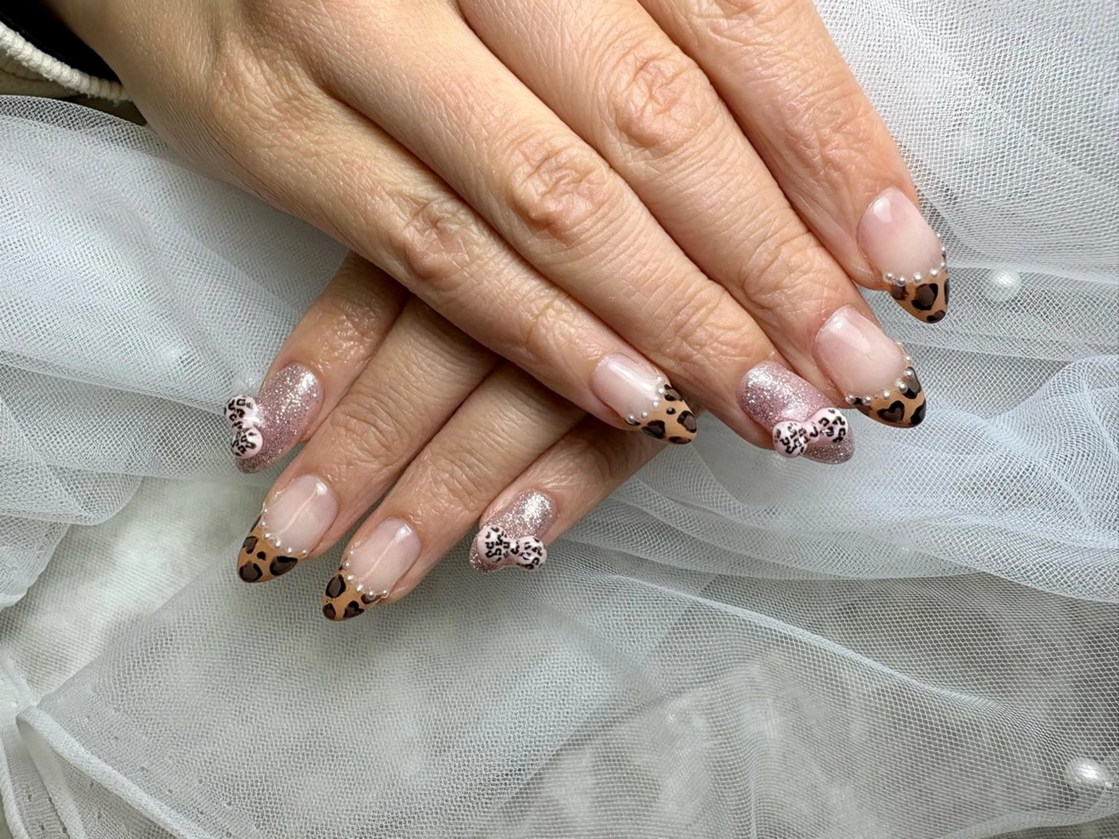フレンチネイル💅オフなしの写真