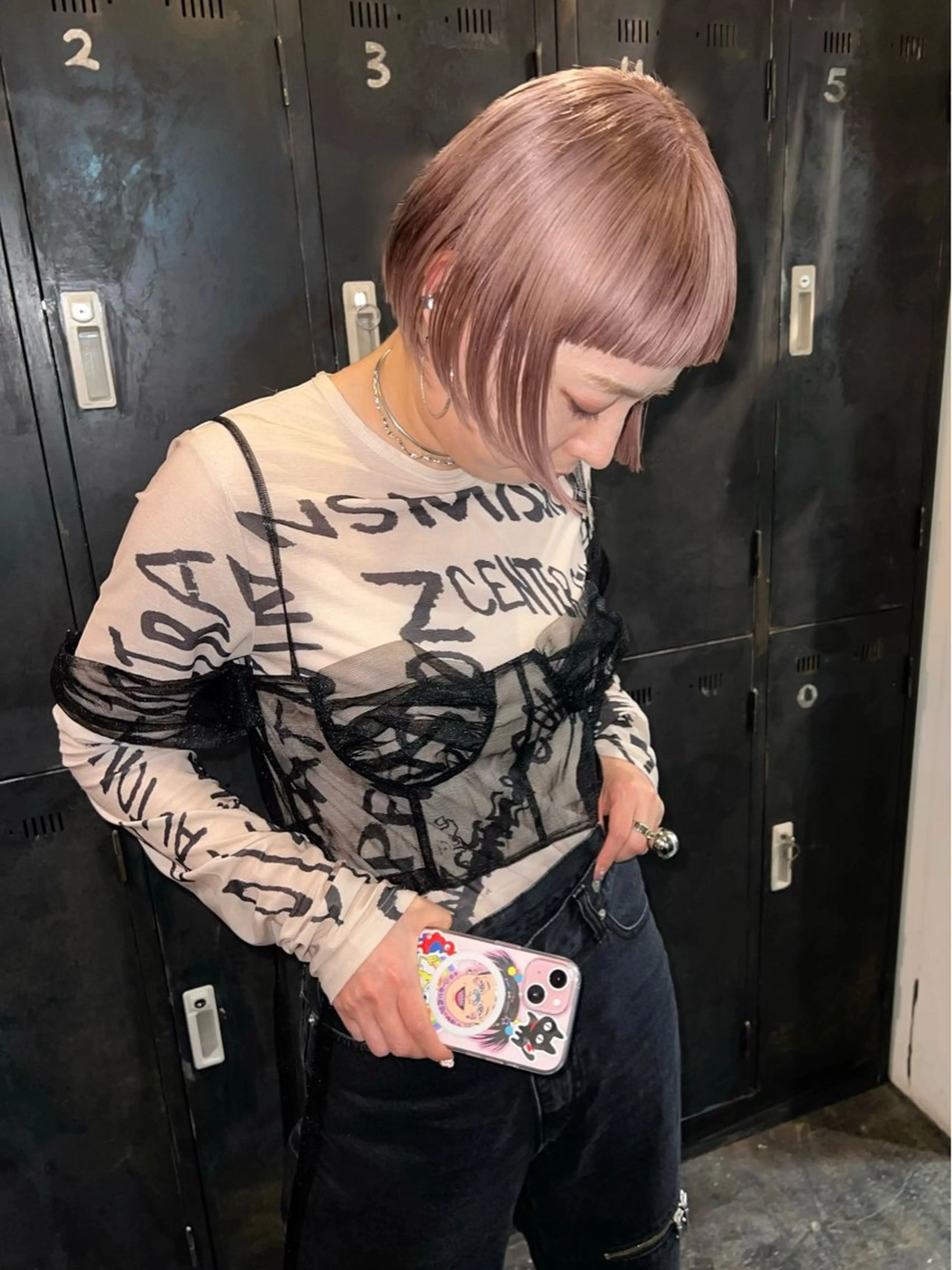 髪質改善カラ-＋カット＋アミノリペアTrの写真