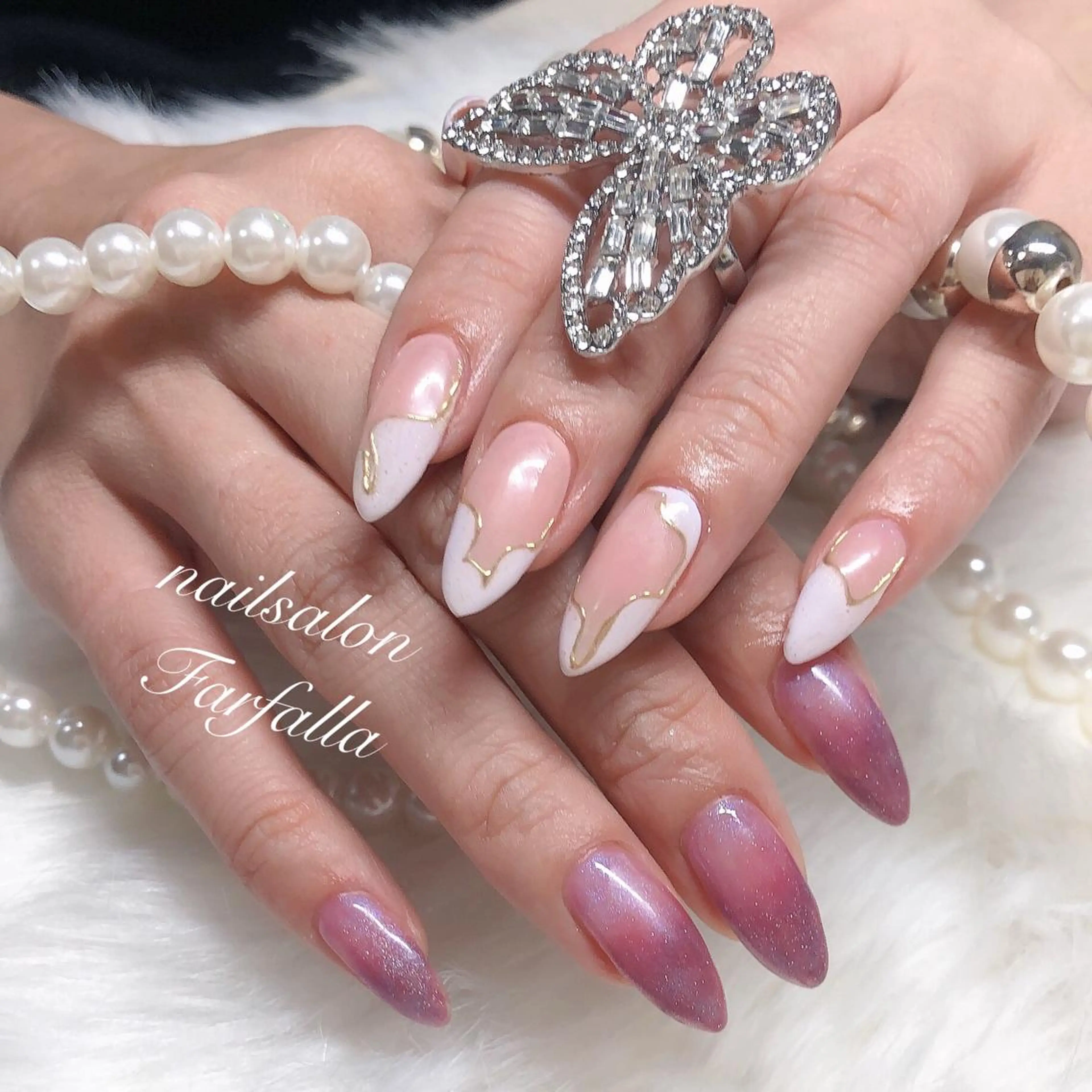 ネイル Farfalla Kieのネイルデザイン