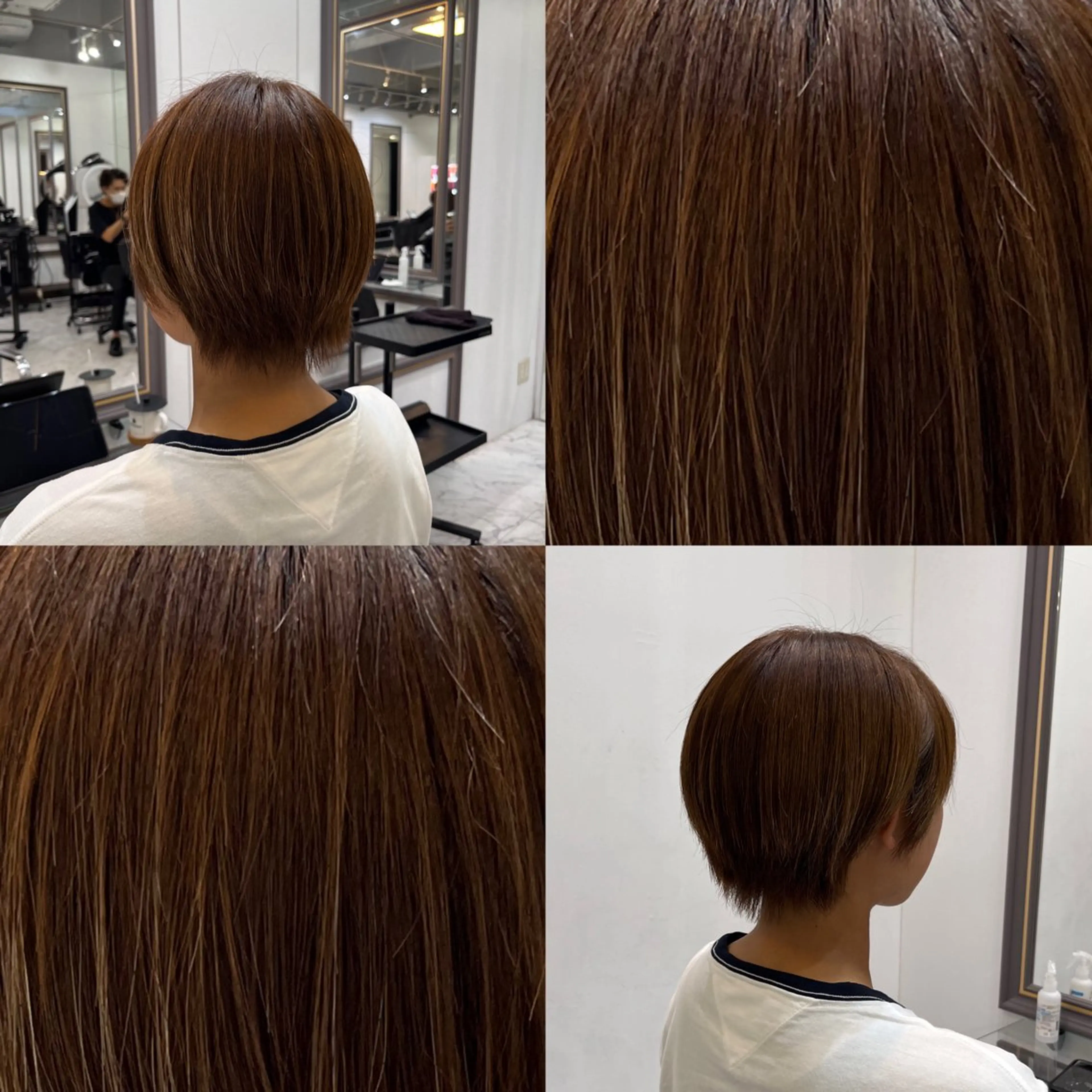 ショート カラー トリートメント Hana🌷/ 透明感/艶髪/表参道のヘアスタイル