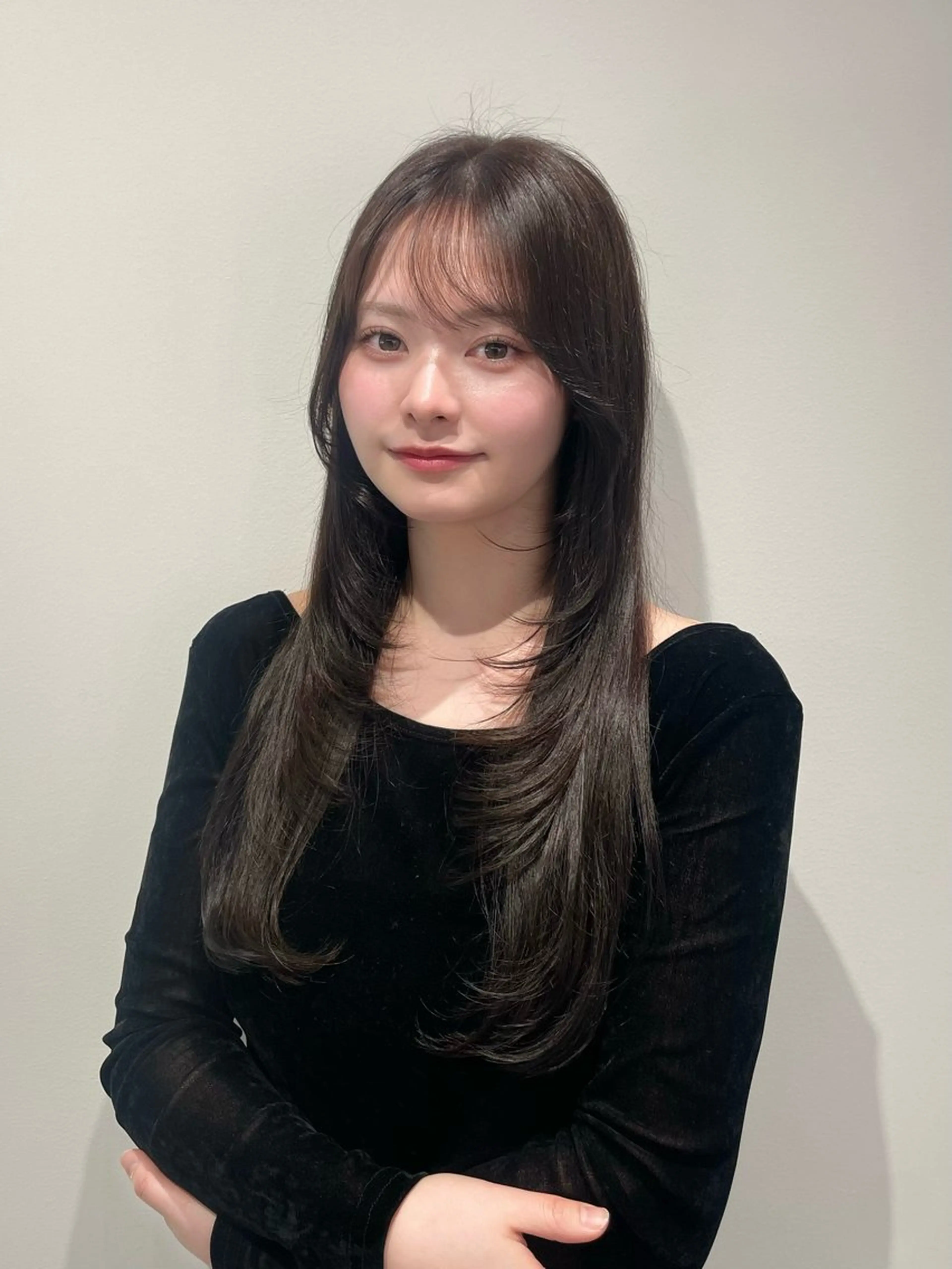 ロング カラー MINORI /レイヤーカットのヘアスタイル