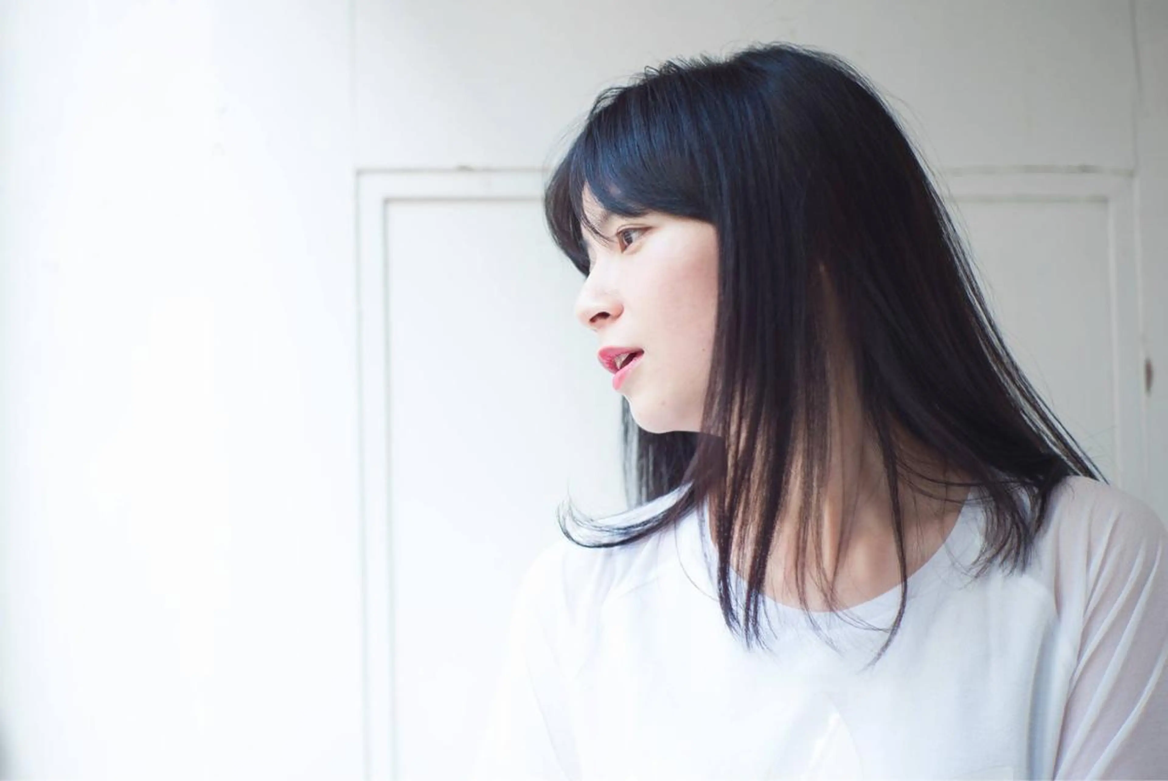 セミロング カット 縮毛矯正 トリートメント 🩵FERIA 桃山台　足立あゆみのヘアスタイル