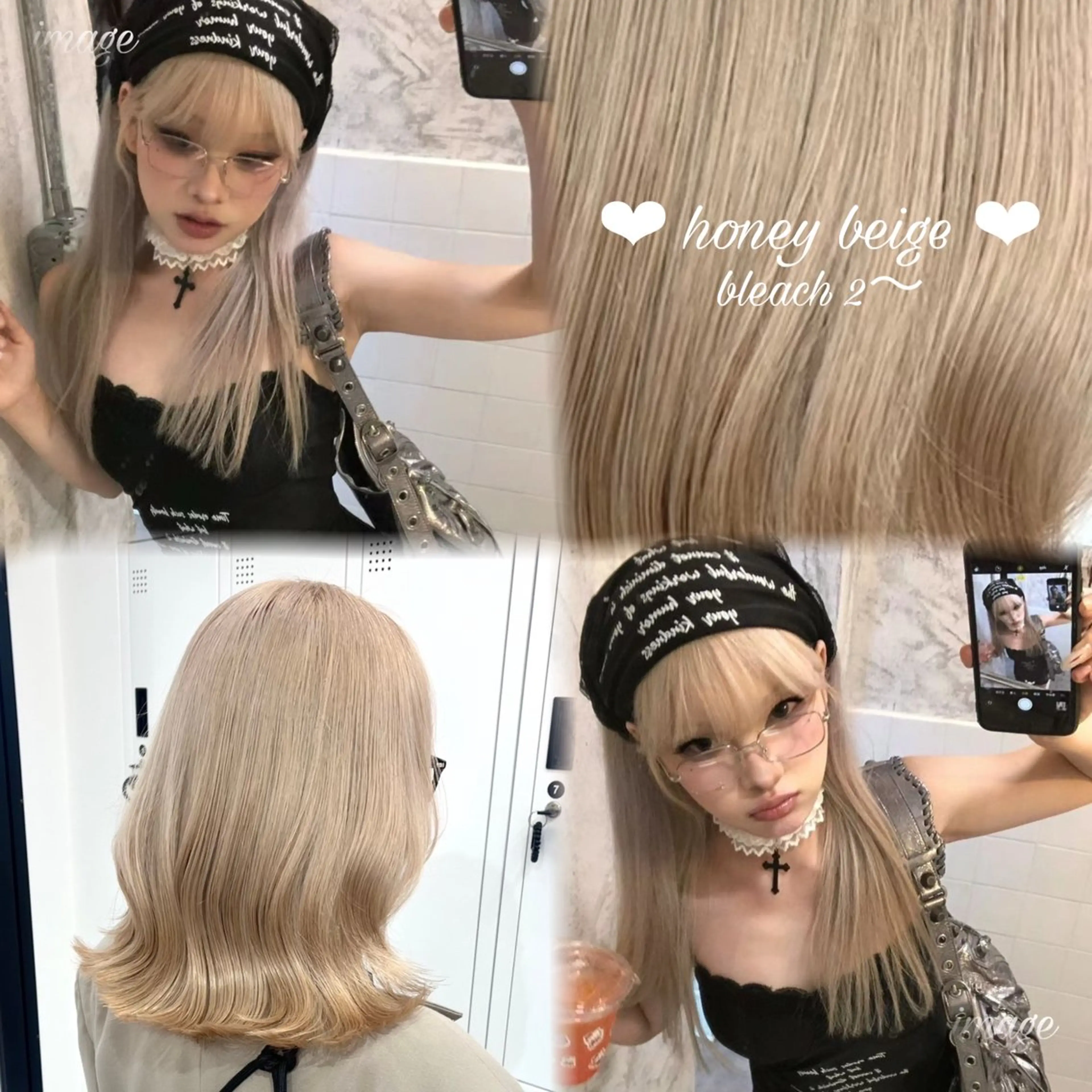 ロング カラー ヘアアレンジ メンズ メンズウルフ🐺♡ ブリーチ♡ヘアメ🎀のヘアスタイル