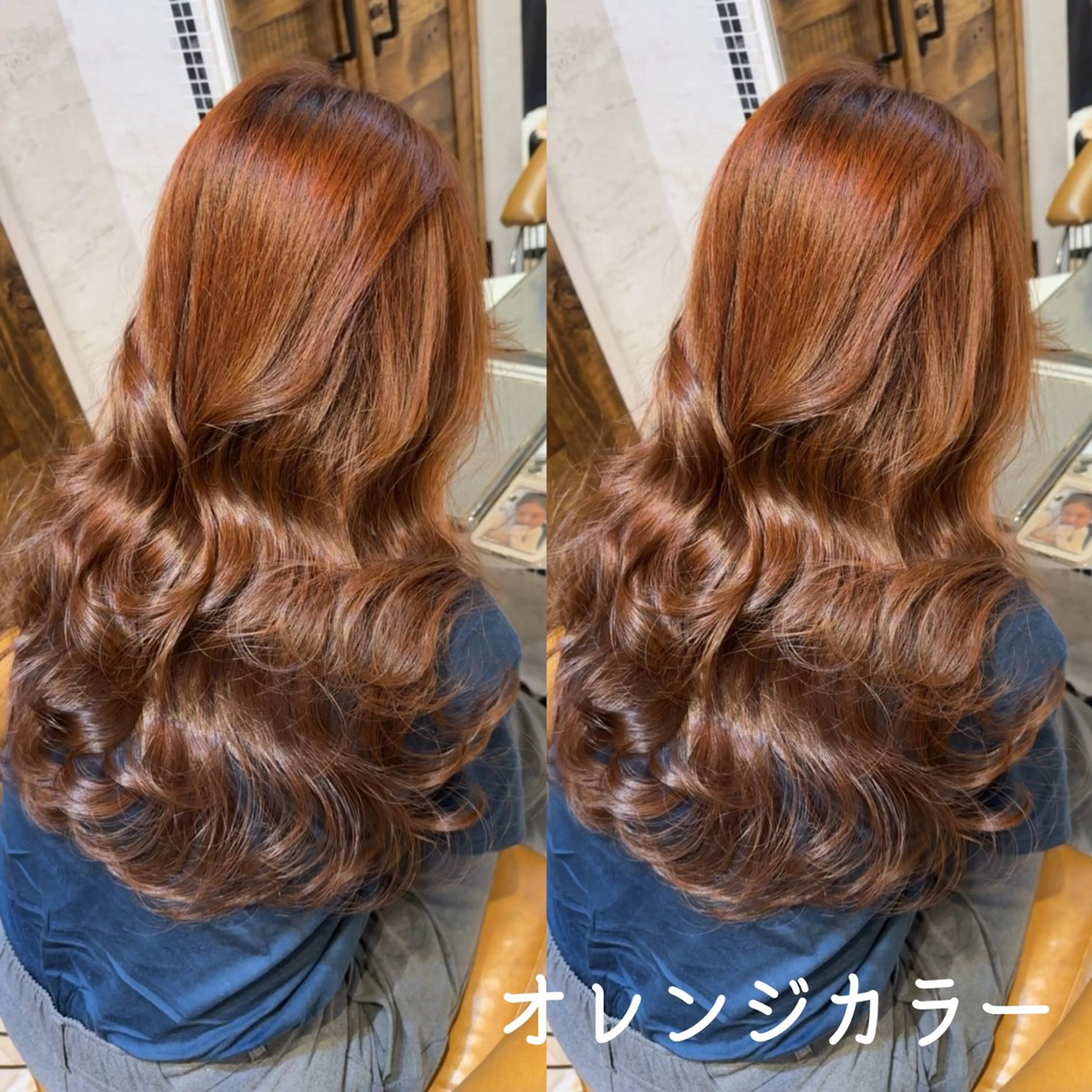 セミロング アッシュ ハイライト 韓国風ヘア 韓国カット/透明感 カラー/NANAMIのヘアスタイル