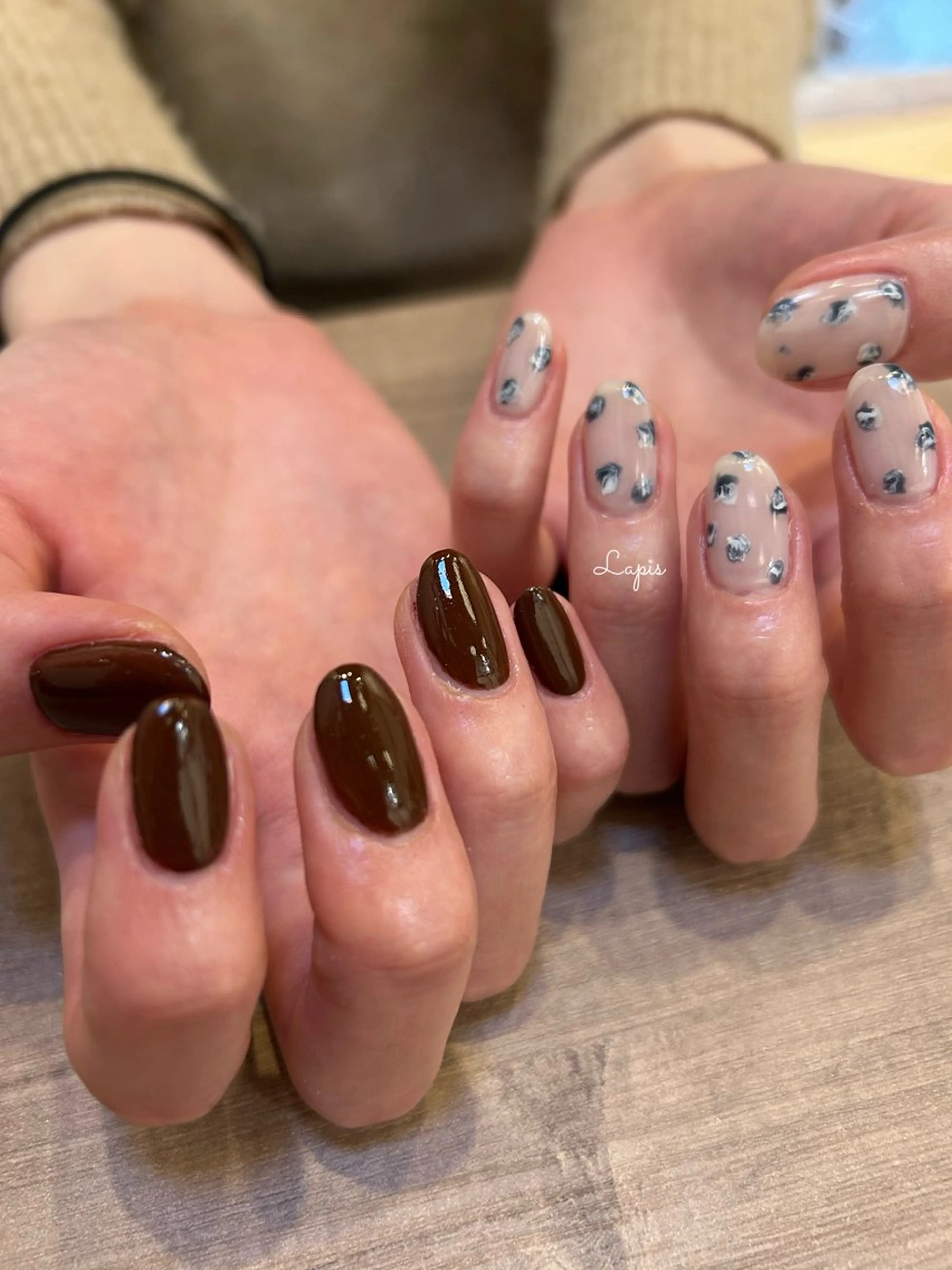 ネイル ハンドネイル Lapis *のネイルデザイン