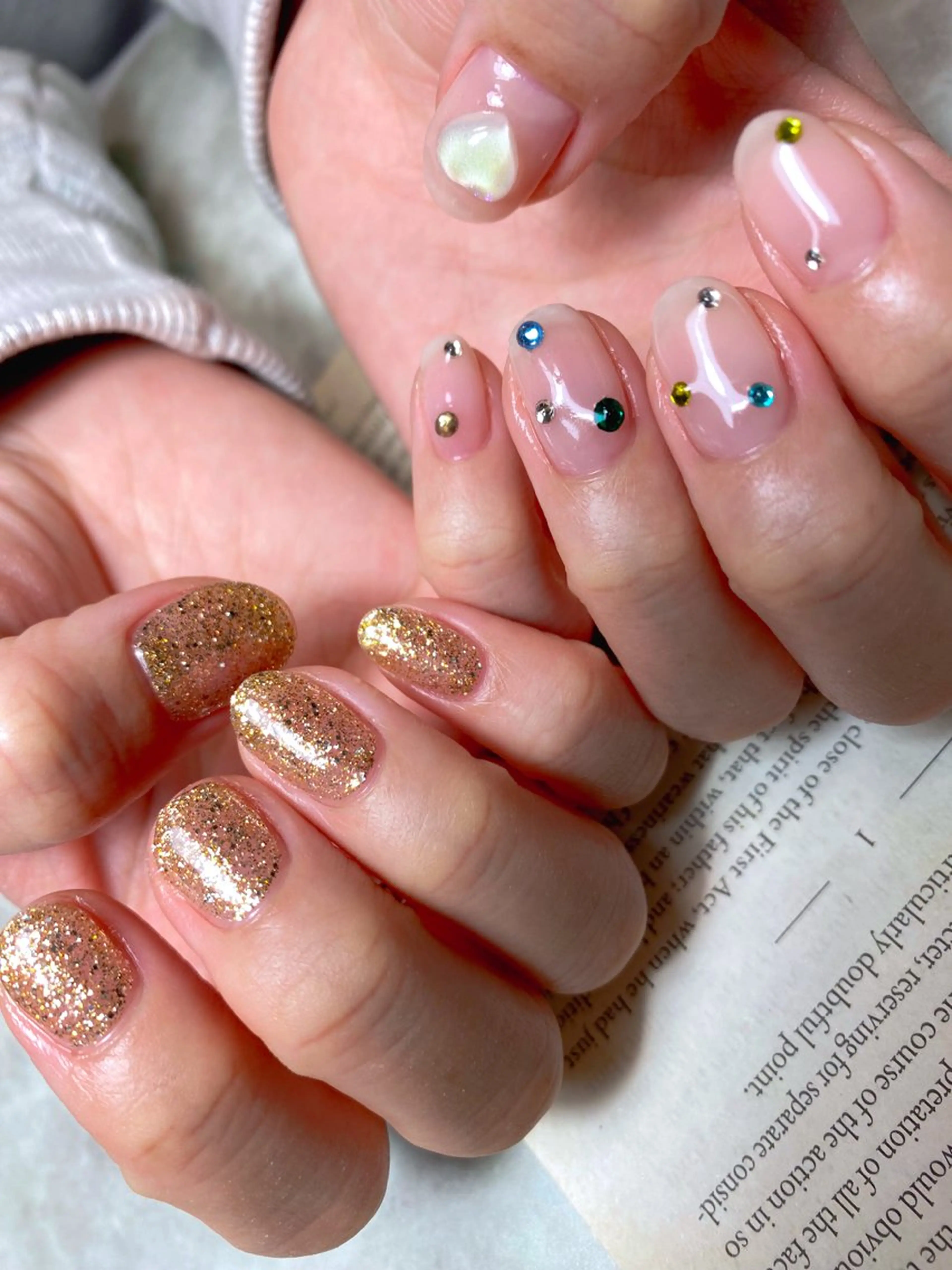 ネイル ハンドネイル ハンドケア 🌿Charme🌿 MAIのネイルデザイン