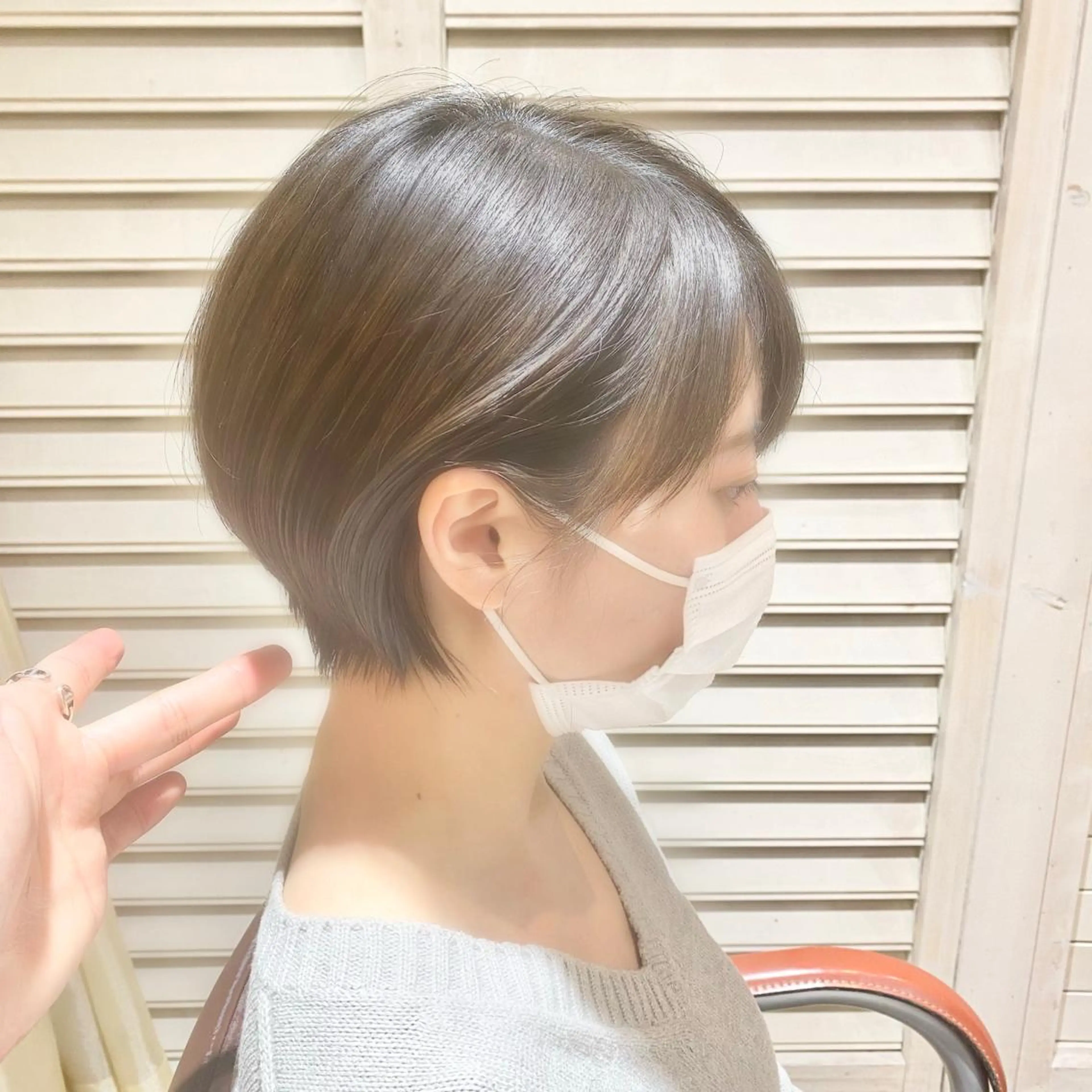 ショート カット ヘアカラー トリートメント パーソナルカラー骨格 顔タイプ　小幡のその他イメージ